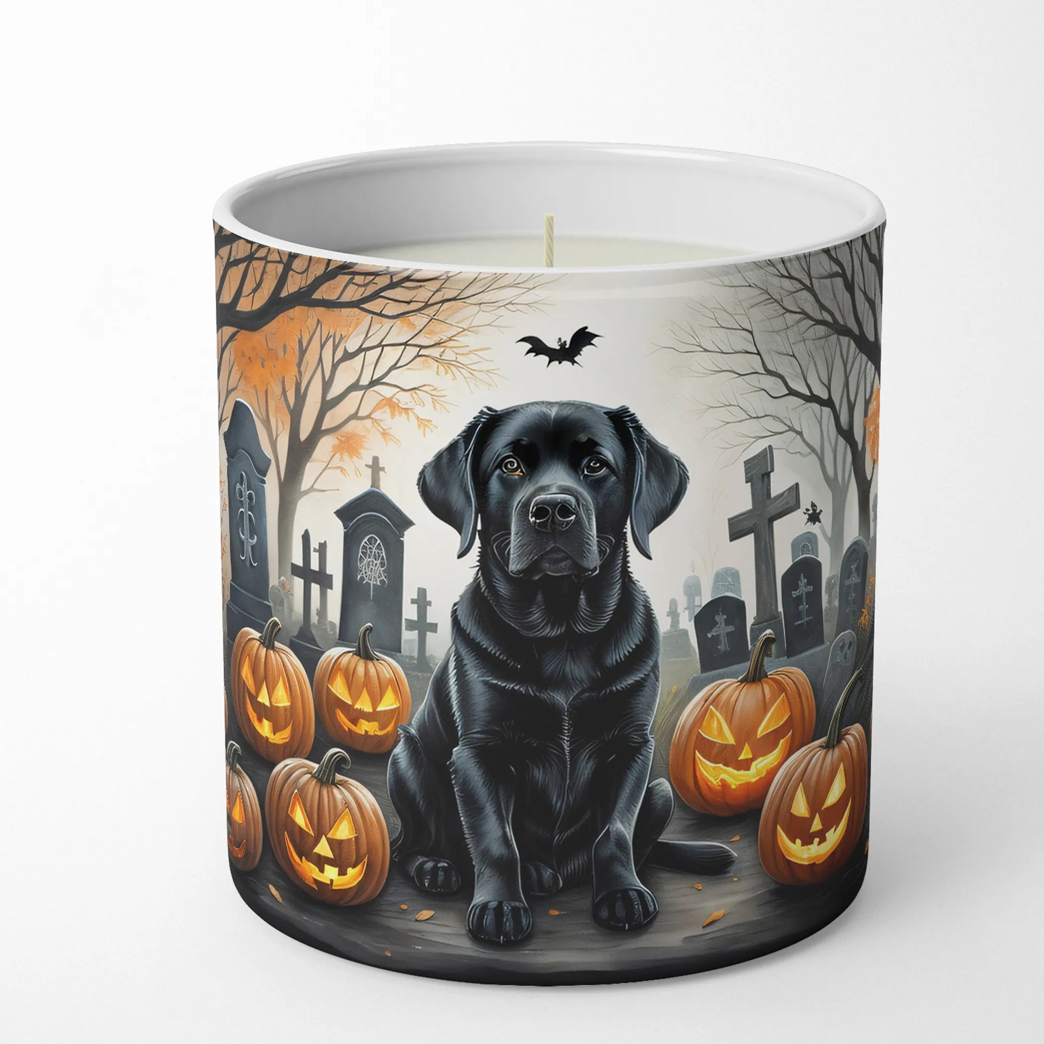 Spooky Halloween Decorative Soy Candle - Size: 10 OZ | Pack Of: 1 | Collection name: Spooky halloween