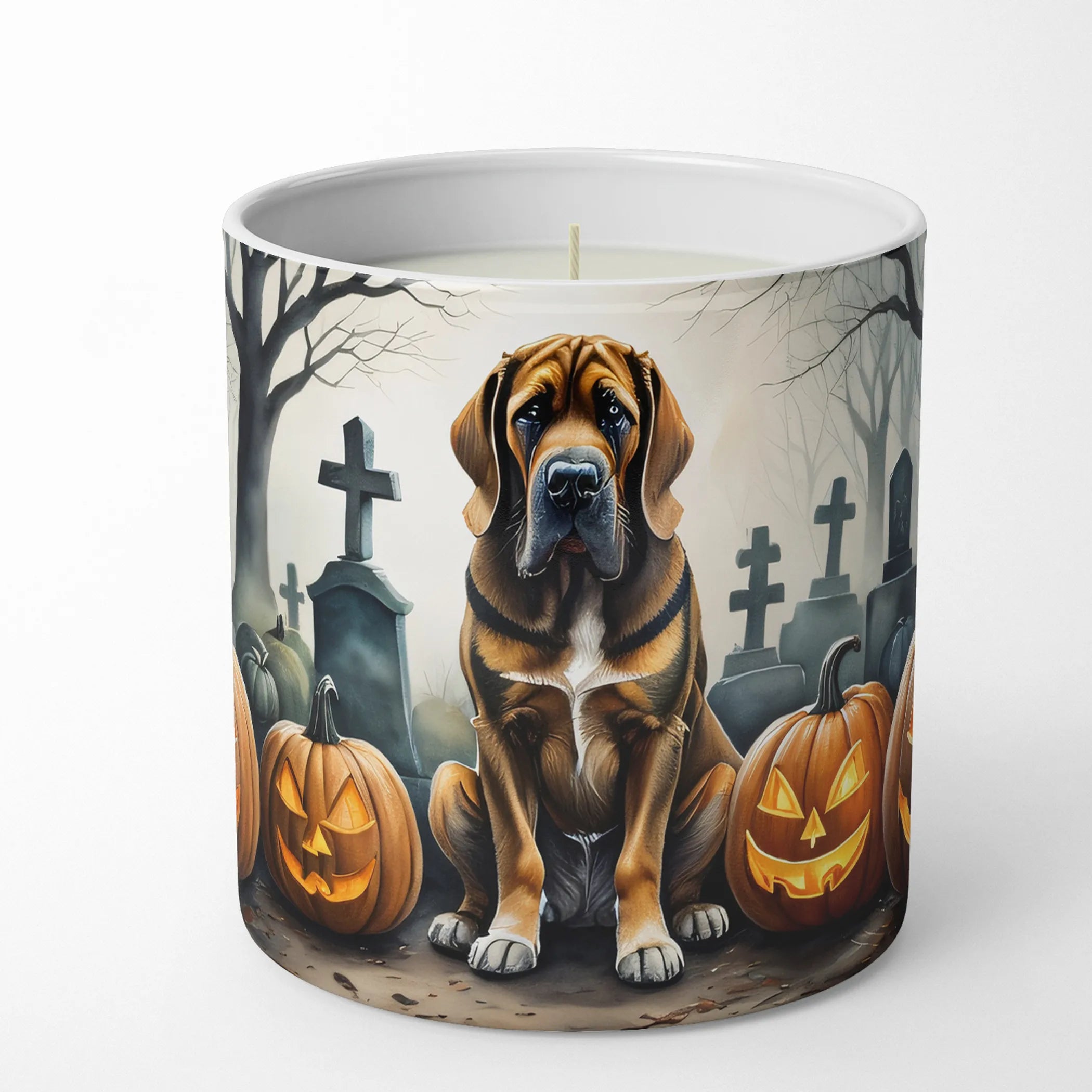 Spooky Halloween Decorative Soy Candle - Size: 10 OZ | Pack Of: 1 | Collection name: Spooky halloween