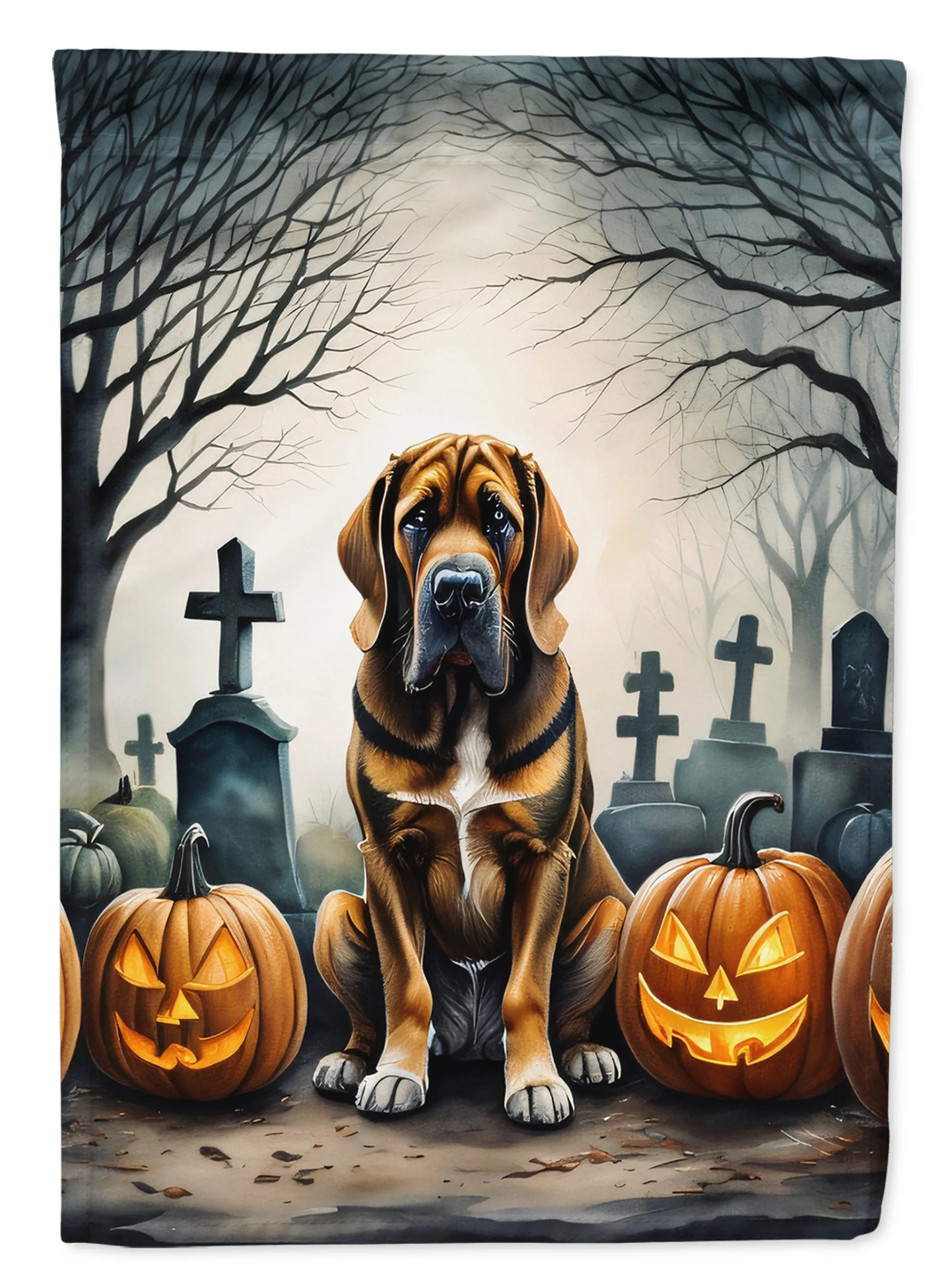 Spooky Halloween Decorative Flag - Pack Of: 1 | Collection name: Spooky halloween