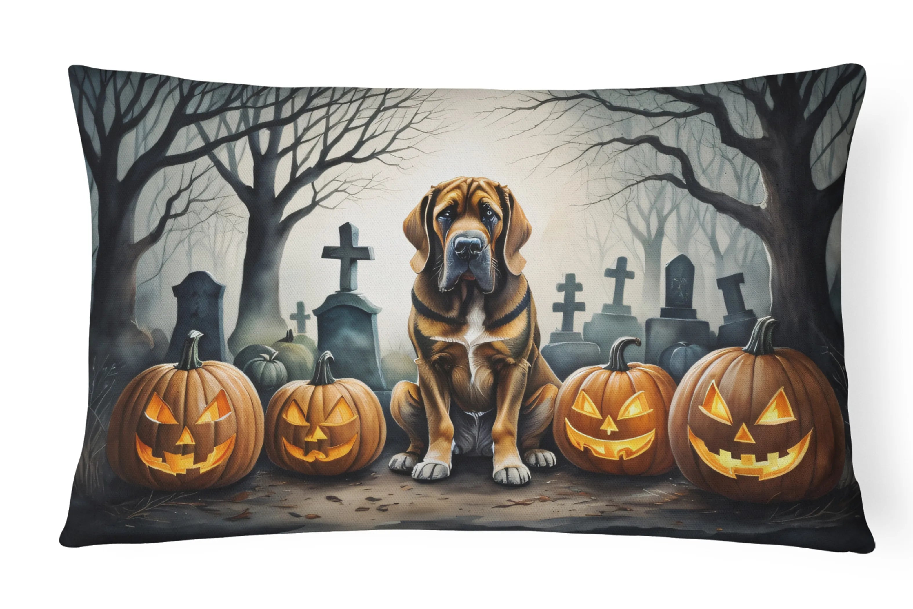 Spooky Halloween Throw Pillow - Pack Of: 1 | Collection name: Spooky halloween