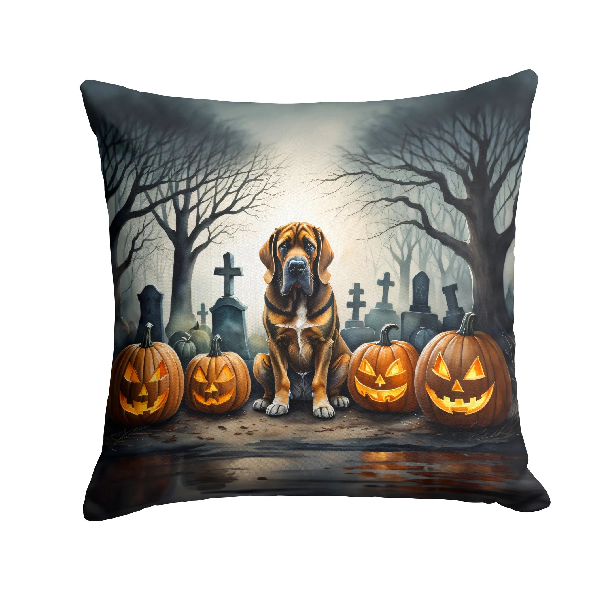 Spooky Halloween Throw Pillow - Pack Of: 1 | Collection name: Spooky halloween
