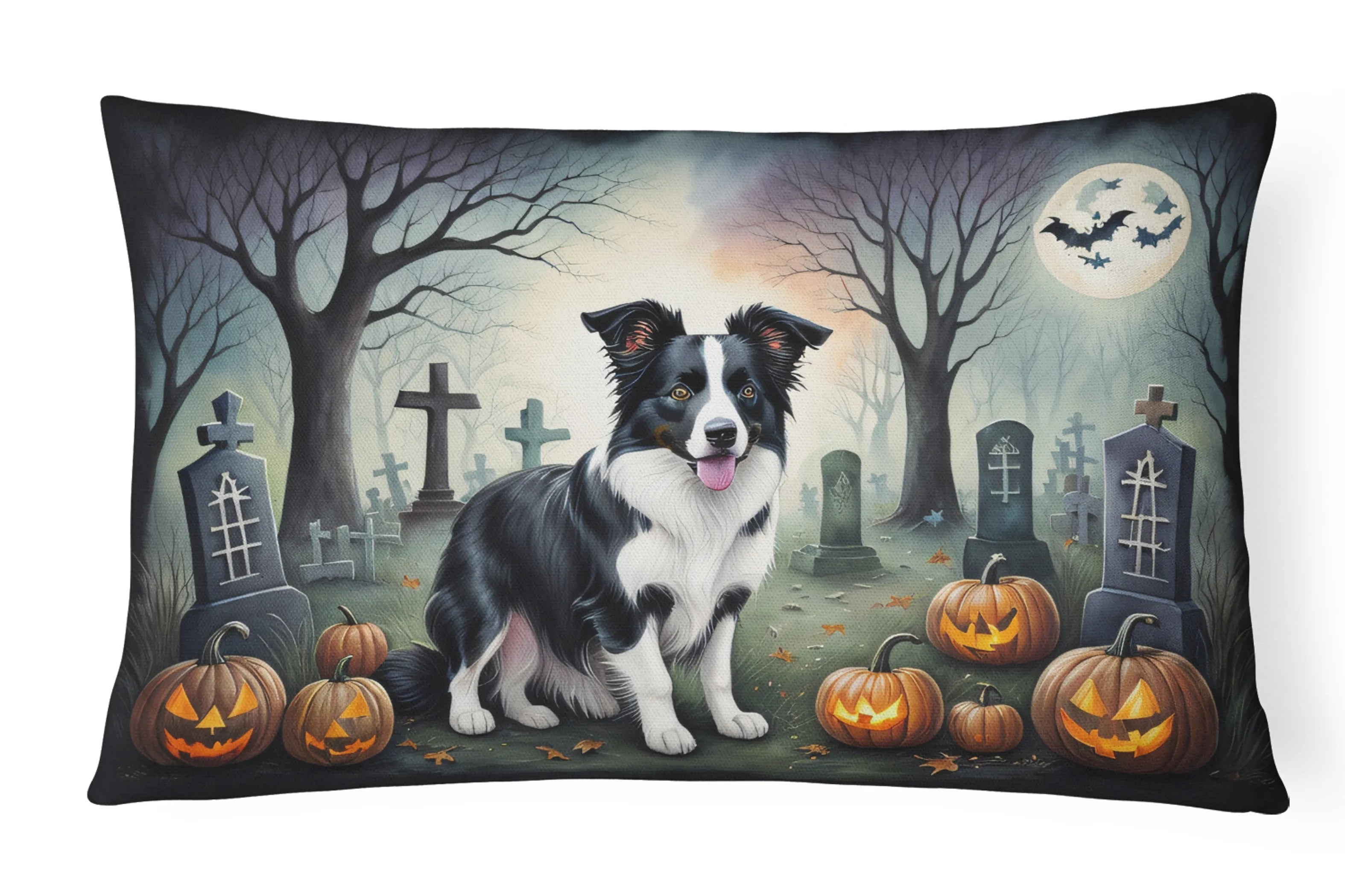 Spooky Halloween Throw Pillow - Pack Of: 1 | Collection name: Spooky halloween