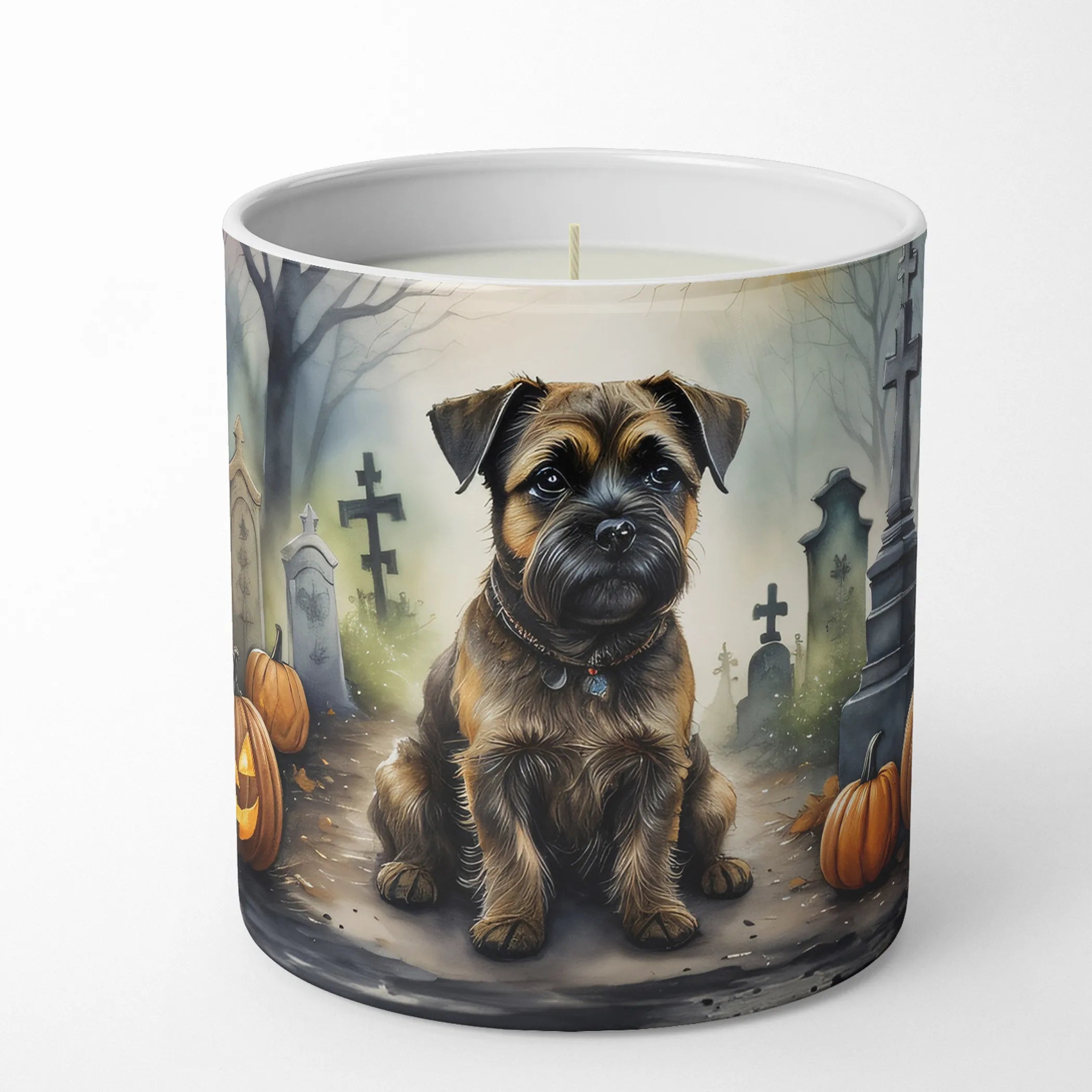 Spooky Halloween Decorative Soy Candle - Size: 10 OZ | Pack Of: 1 | Collection name: Spooky halloween