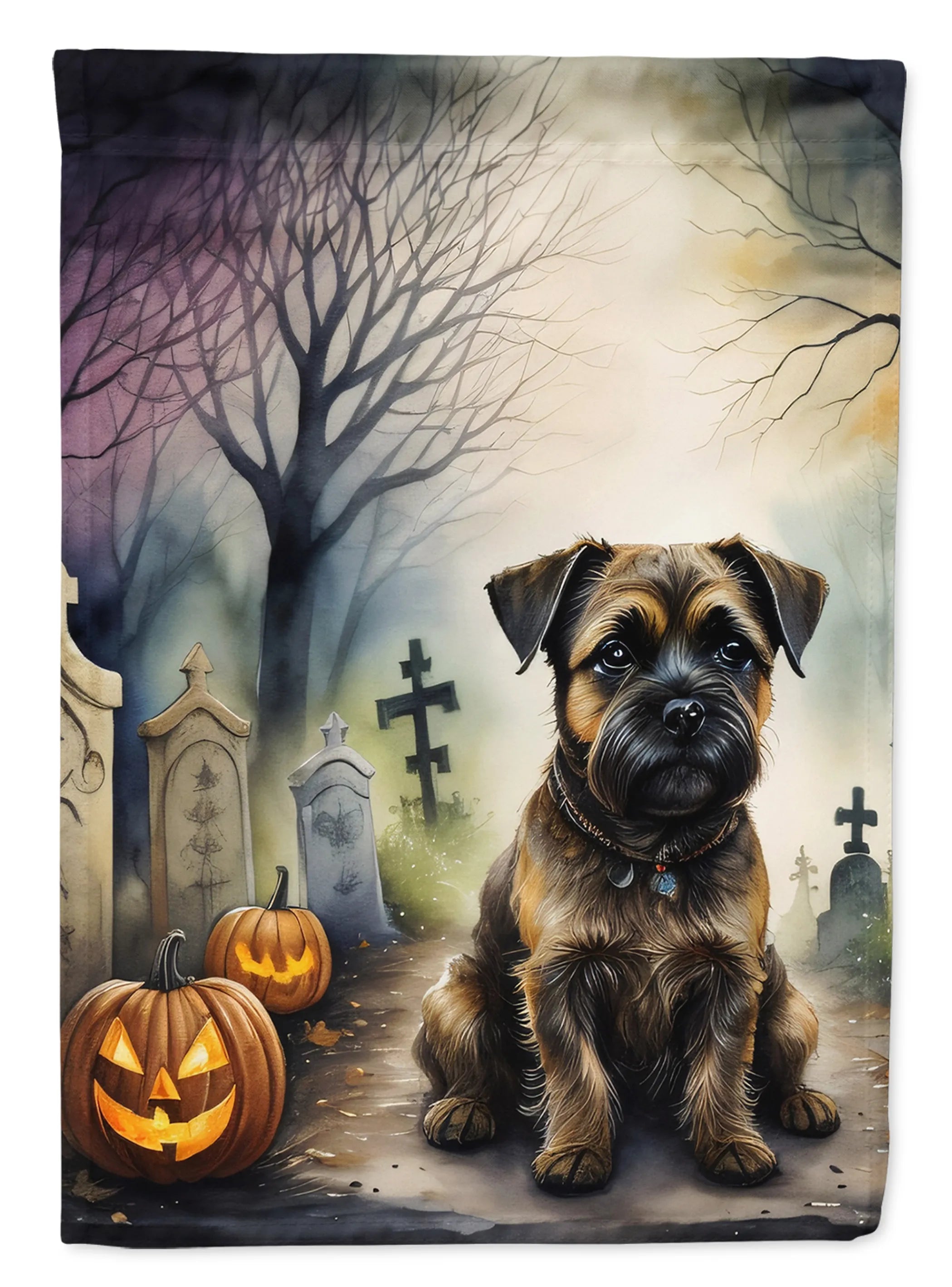 Spooky Halloween Decorative Flag - Pack Of: 1 | Collection name: Spooky halloween