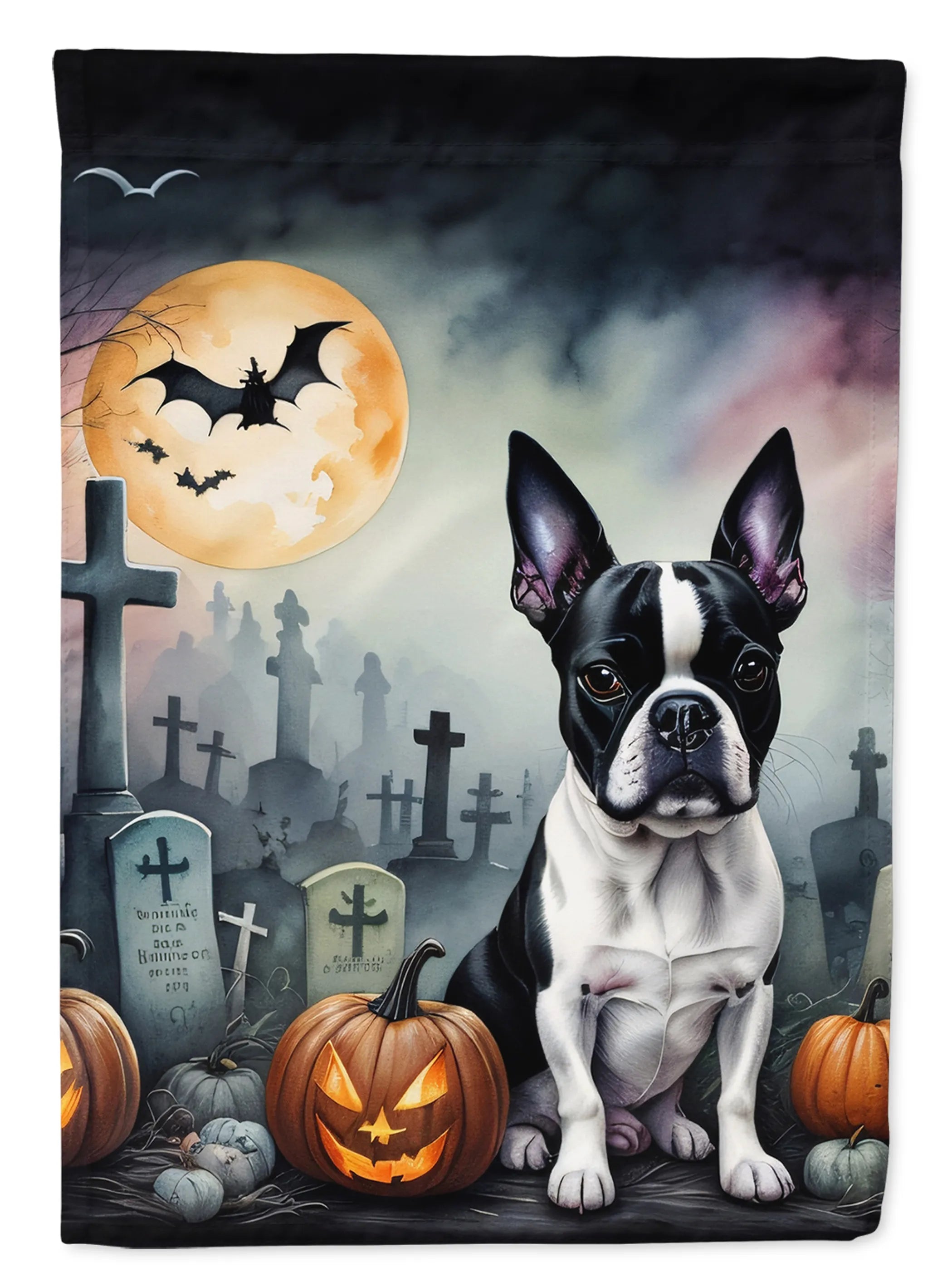 Spooky Halloween Decorative Flag - Pack Of: 1 | Collection name: Spooky halloween