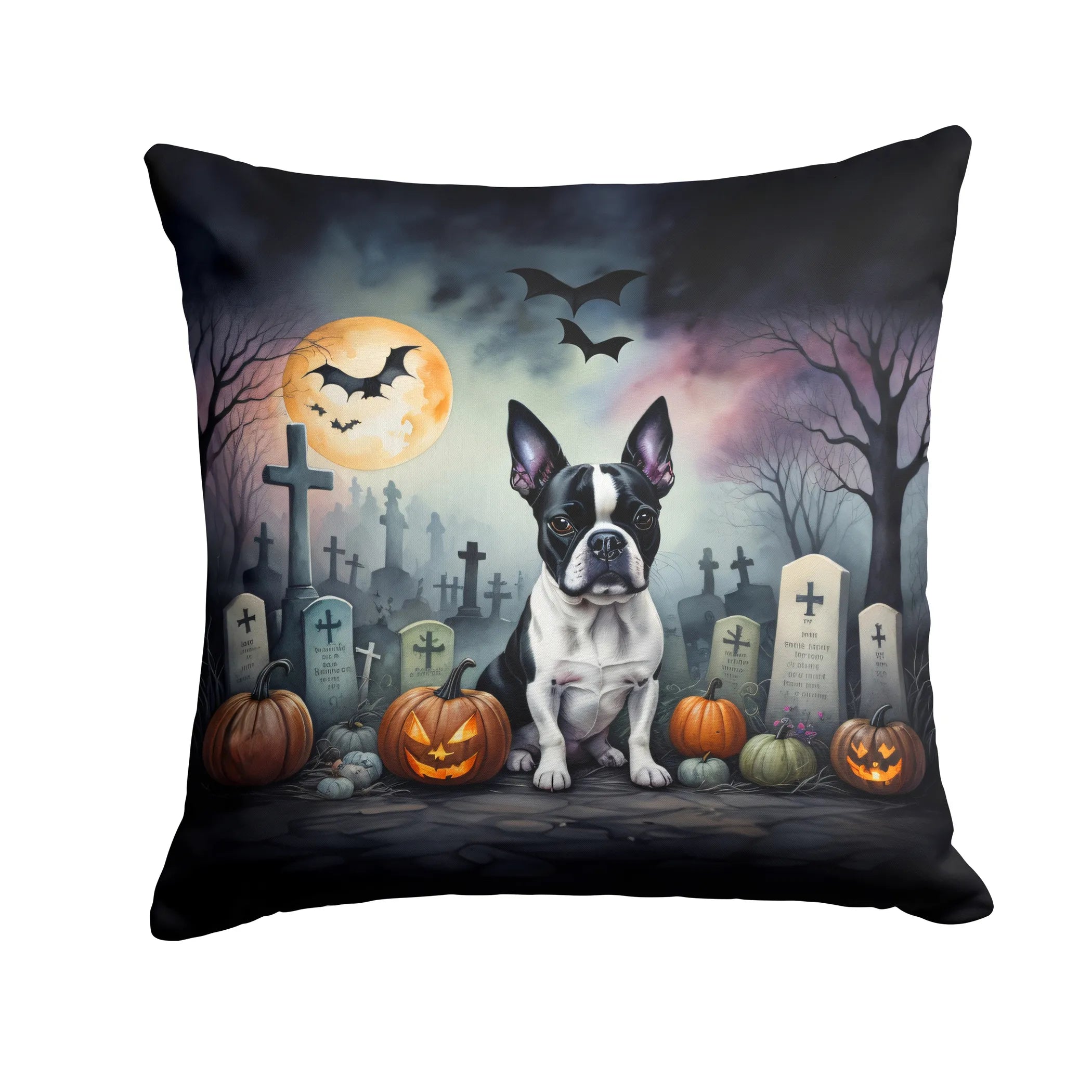 Spooky Halloween Throw Pillow - Pack Of: 1 | Collection name: Spooky halloween