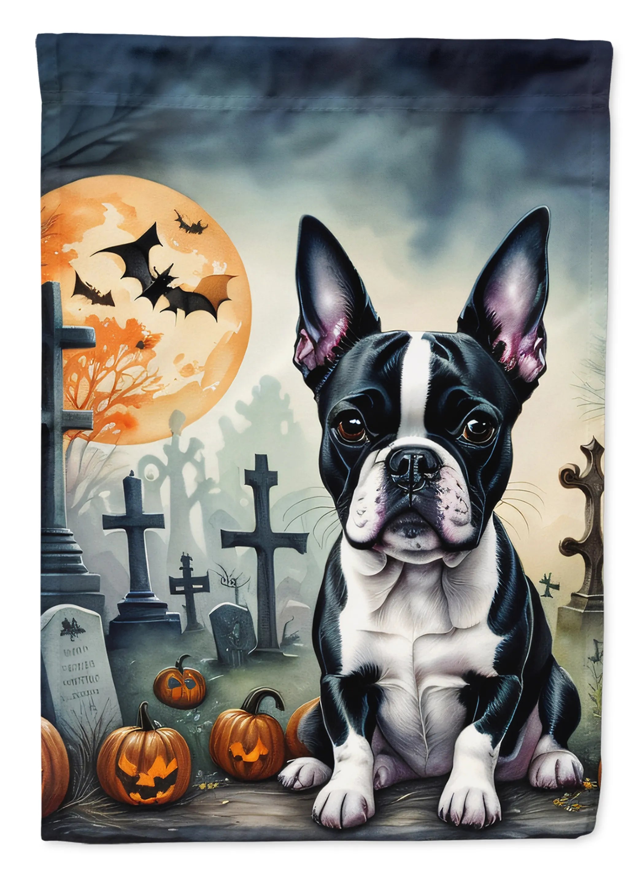 Spooky Halloween Decorative Flag - Pack Of: 1 | Collection name: Spooky halloween