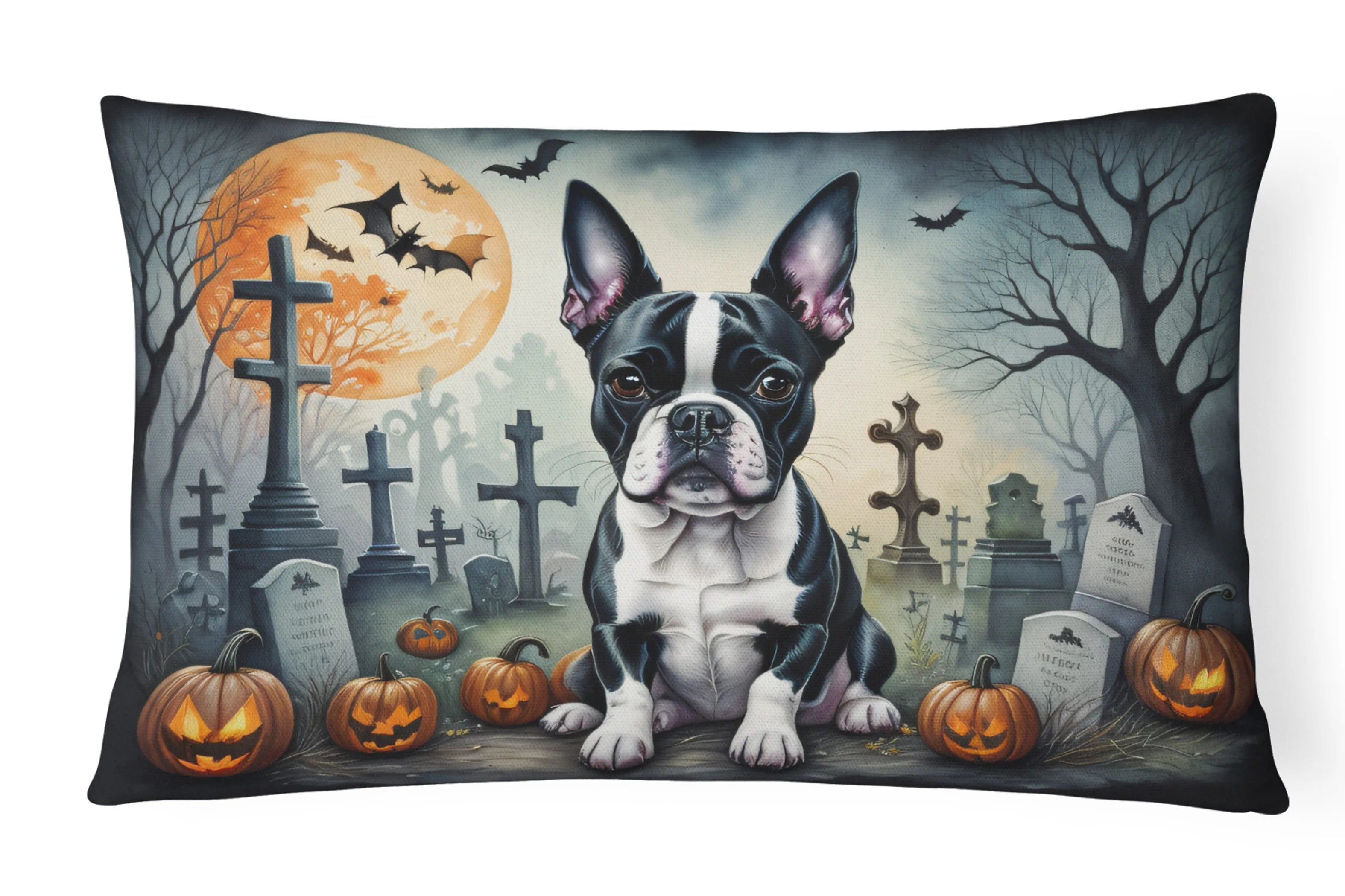 Spooky Halloween Throw Pillow - Pack Of: 1 | Collection name: Spooky halloween