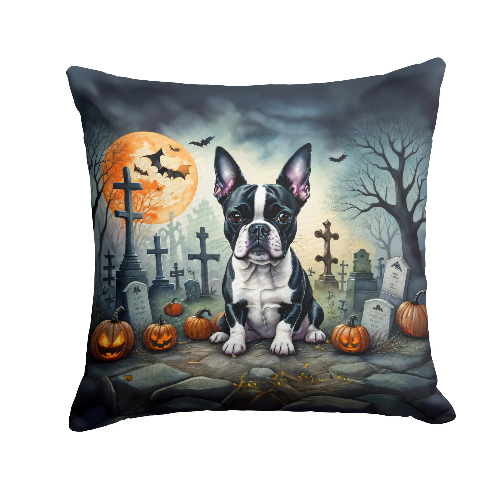 Spooky Halloween Throw Pillow - Pack Of: 1 | Collection name: Spooky halloween
