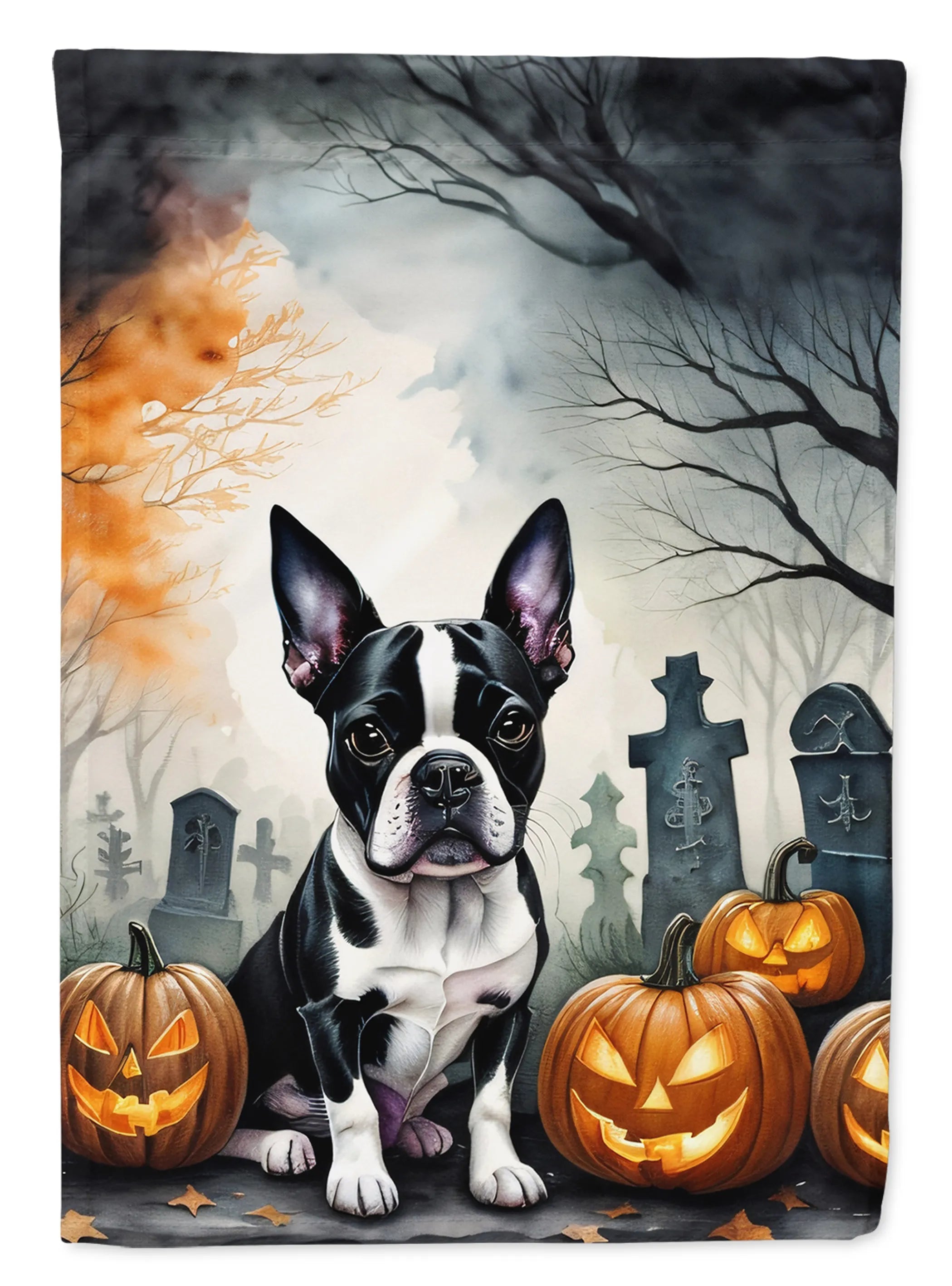 Spooky Halloween Decorative Flag - Pack Of: 1 | Collection name: Spooky halloween