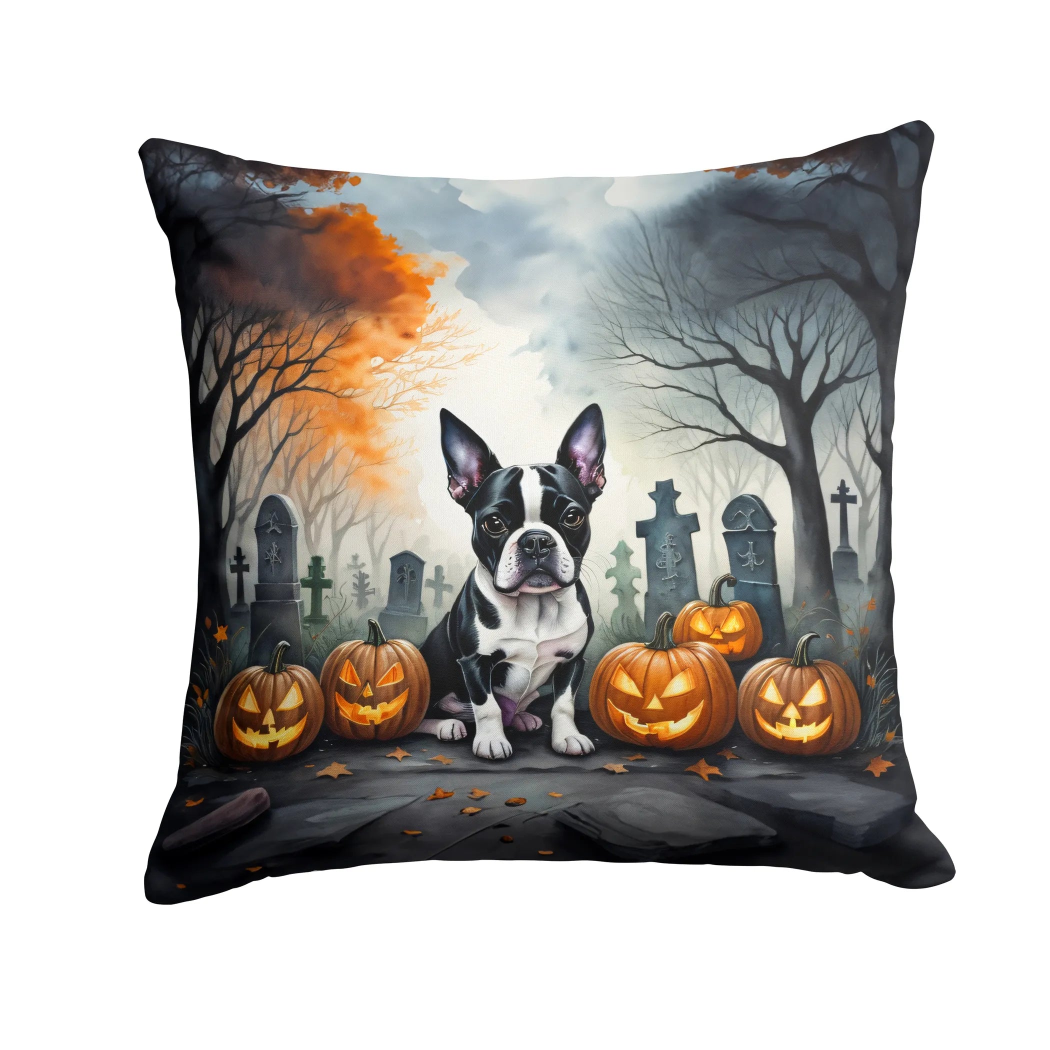 Spooky Halloween Throw Pillow - Pack Of: 1 | Collection name: Spooky halloween