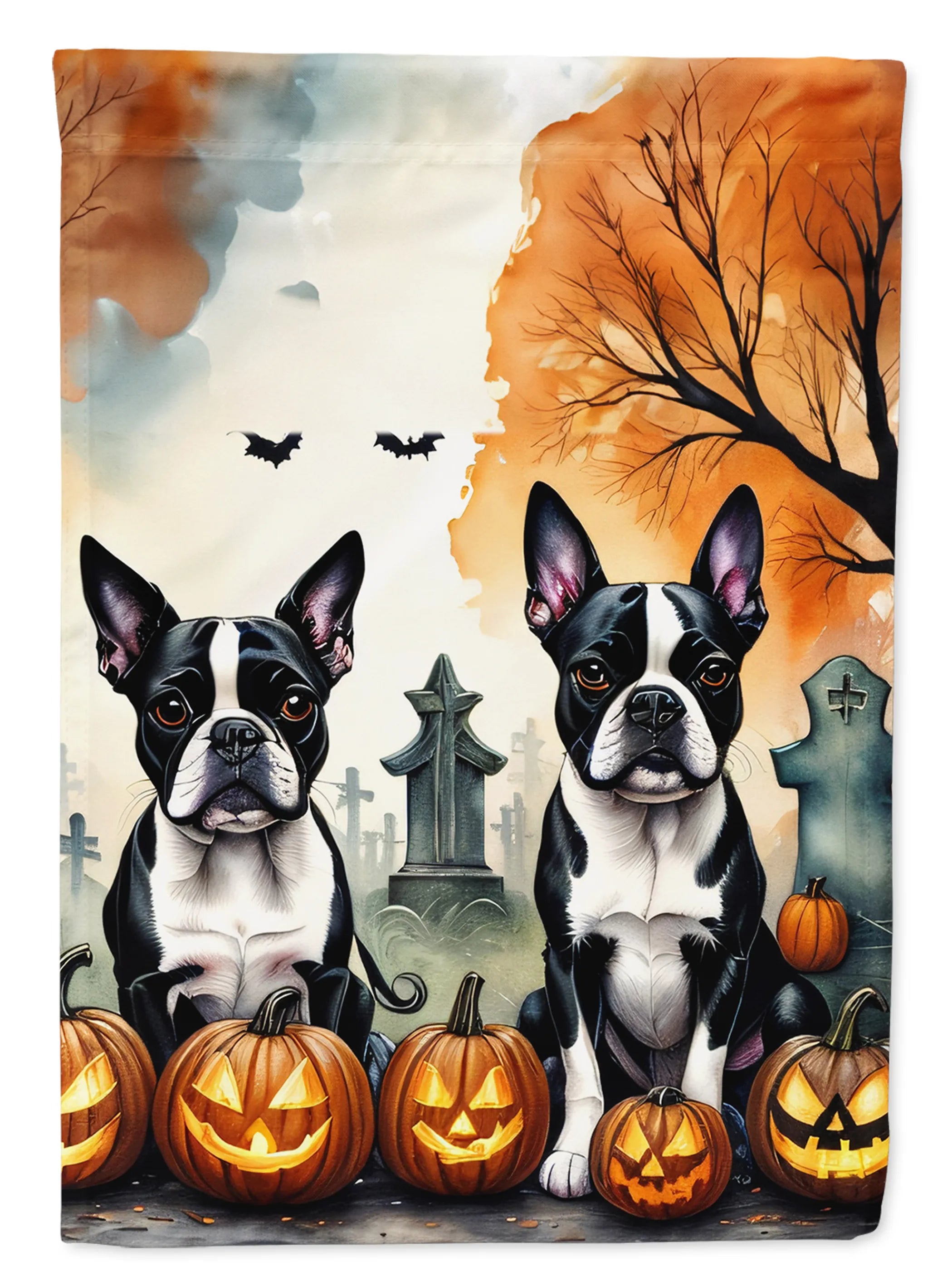 Spooky Halloween Decorative Flag - Pack Of: 1 | Collection name: Spooky halloween