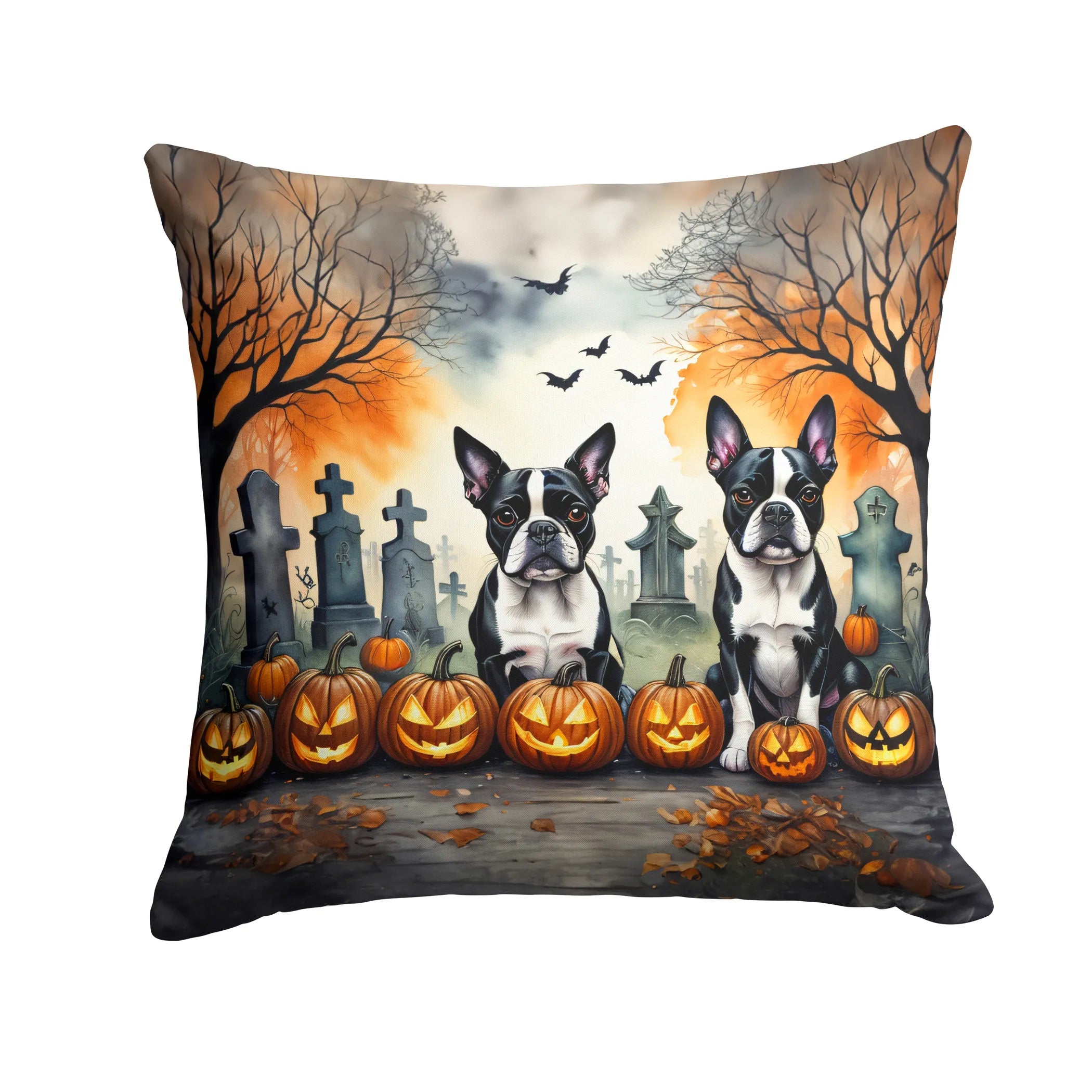 Spooky Halloween Throw Pillow - Pack Of: 1 | Collection name: Spooky halloween