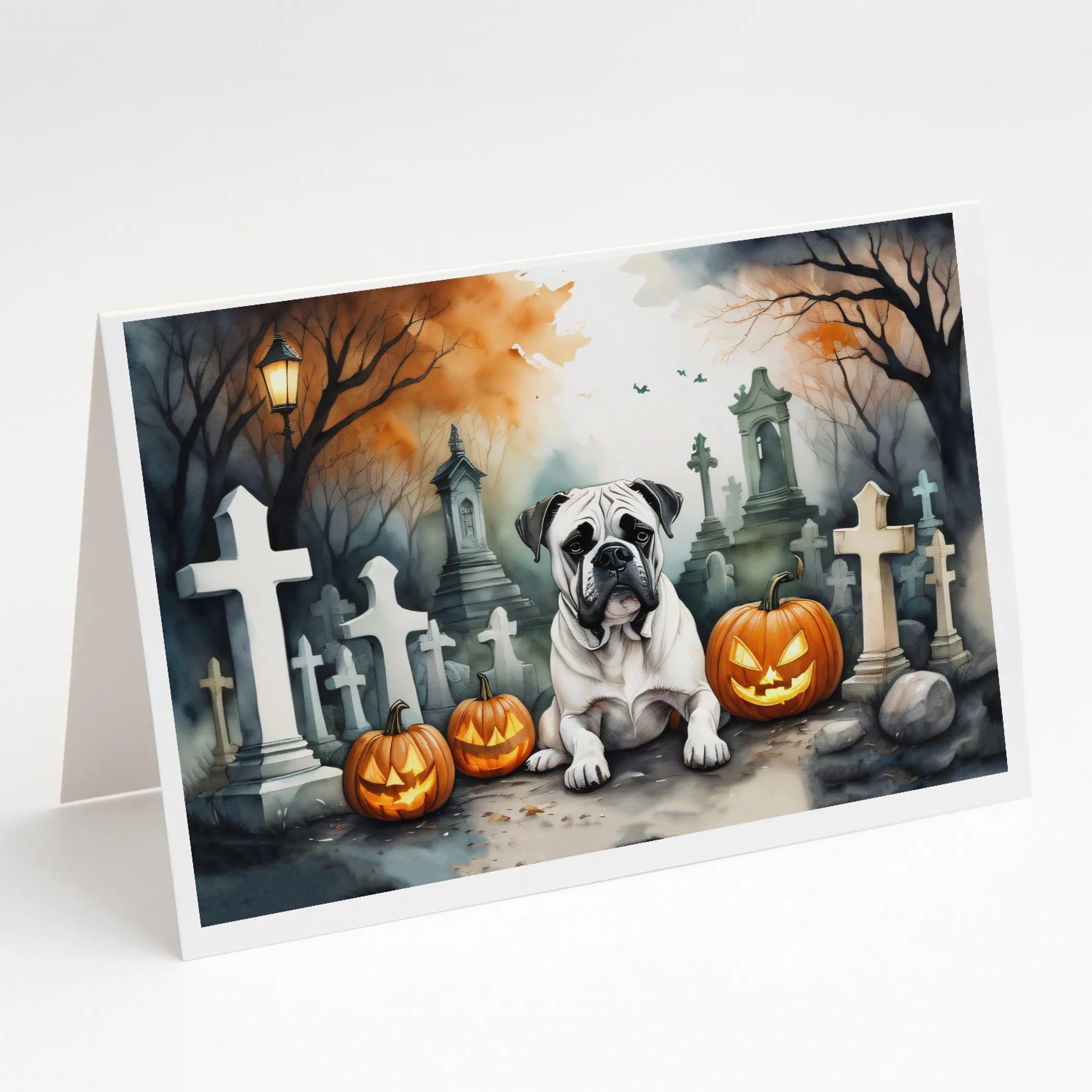 Spooky Halloween Greeting Cards  - Size: 5X7 | Pack Of: 8 | Collection name: Spooky halloween