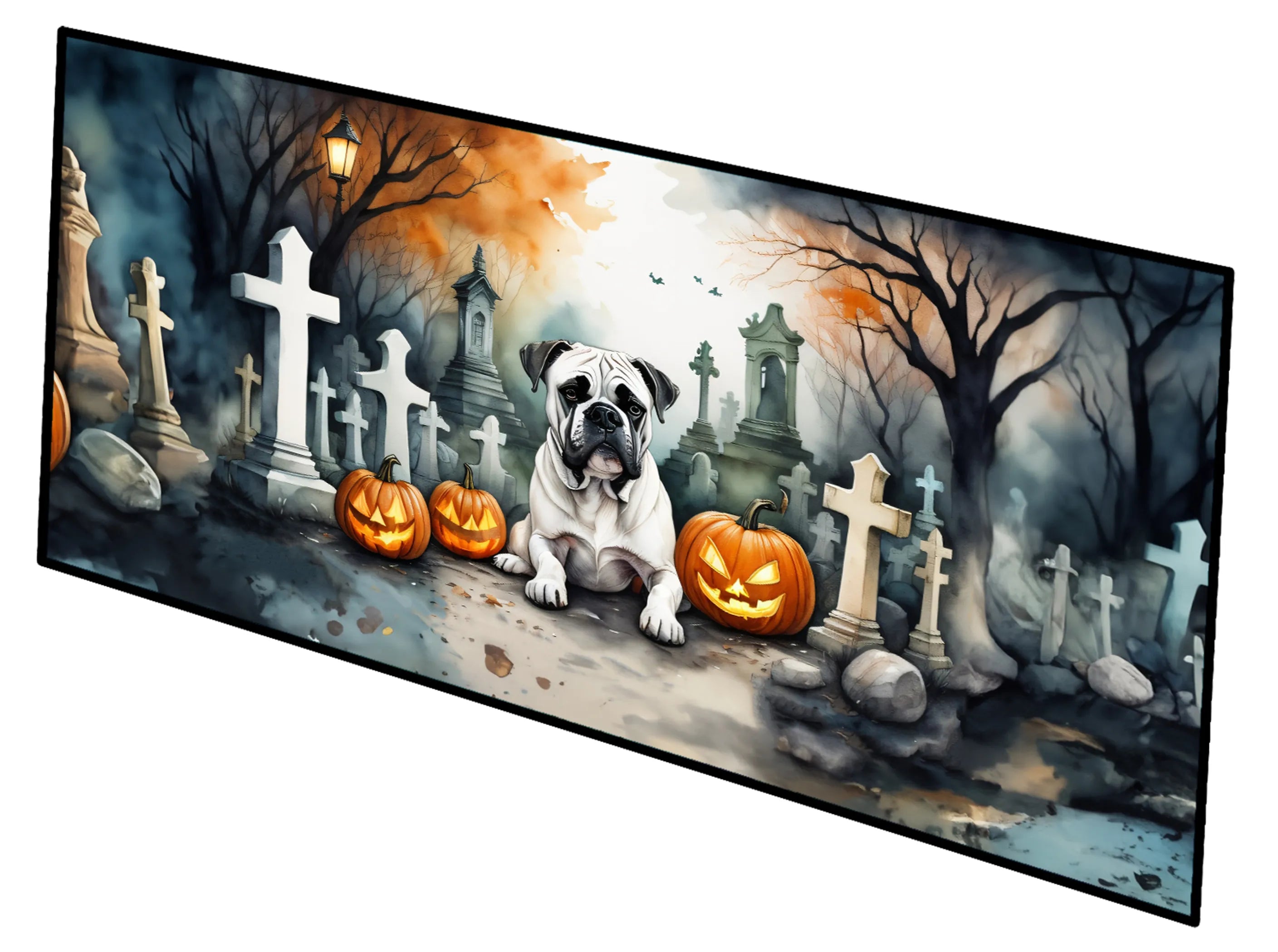 Spooky Halloween Runner Mat 28x58 - Size: 28HX58W | Pack Of: 1 | Collection name: Spooky halloween