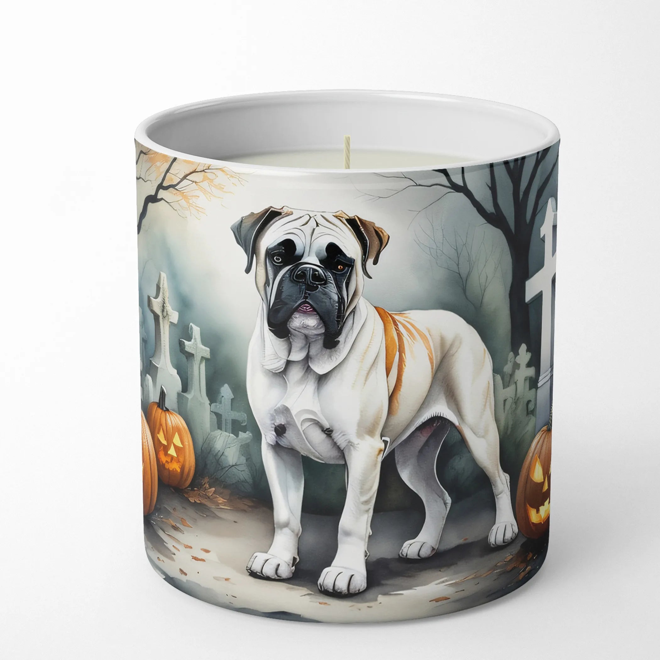 Spooky Halloween Decorative Soy Candle - Size: 10 OZ | Pack Of: 1 | Collection name: Spooky halloween