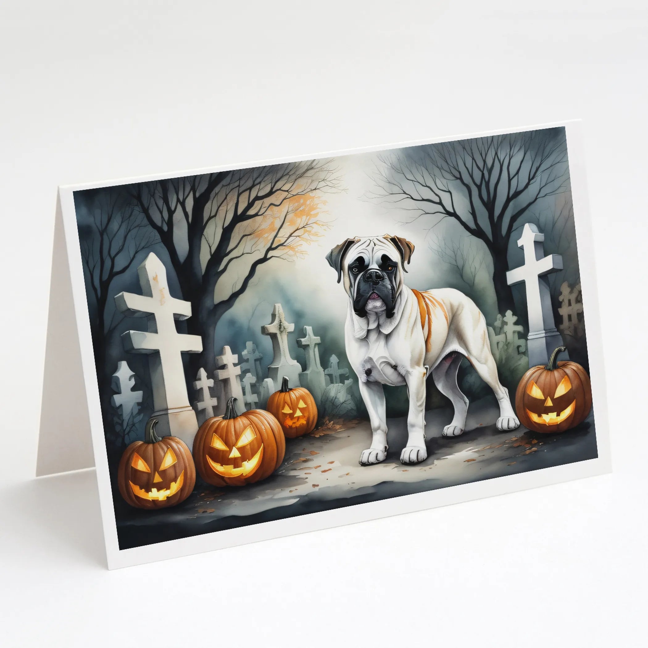 Spooky Halloween Greeting Cards  - Size: 5X7 | Pack Of: 8 | Collection name: Spooky halloween