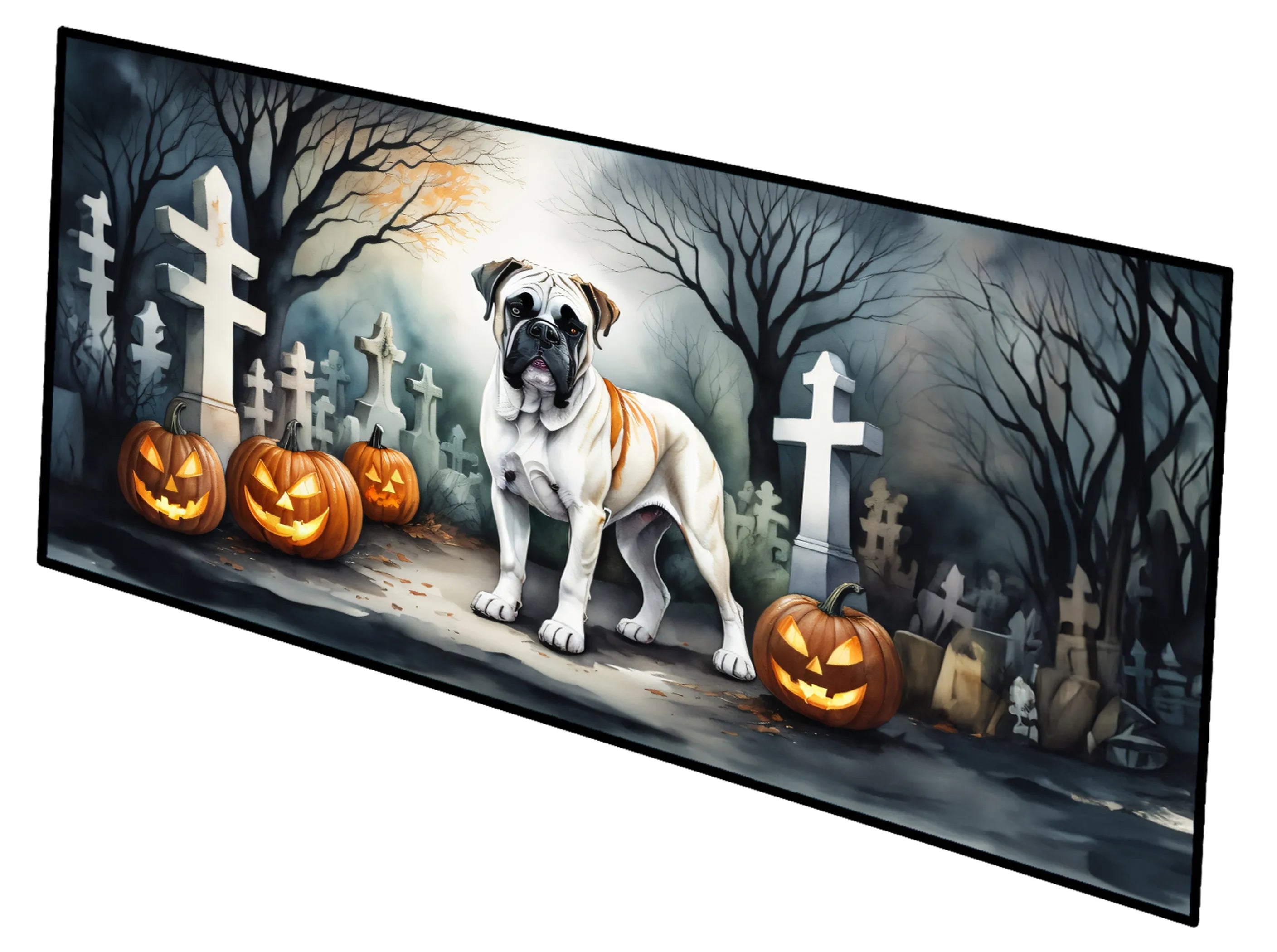 Spooky Halloween Runner Mat 28x58 - Size: 28HX58W | Pack Of: 1 | Collection name: Spooky halloween