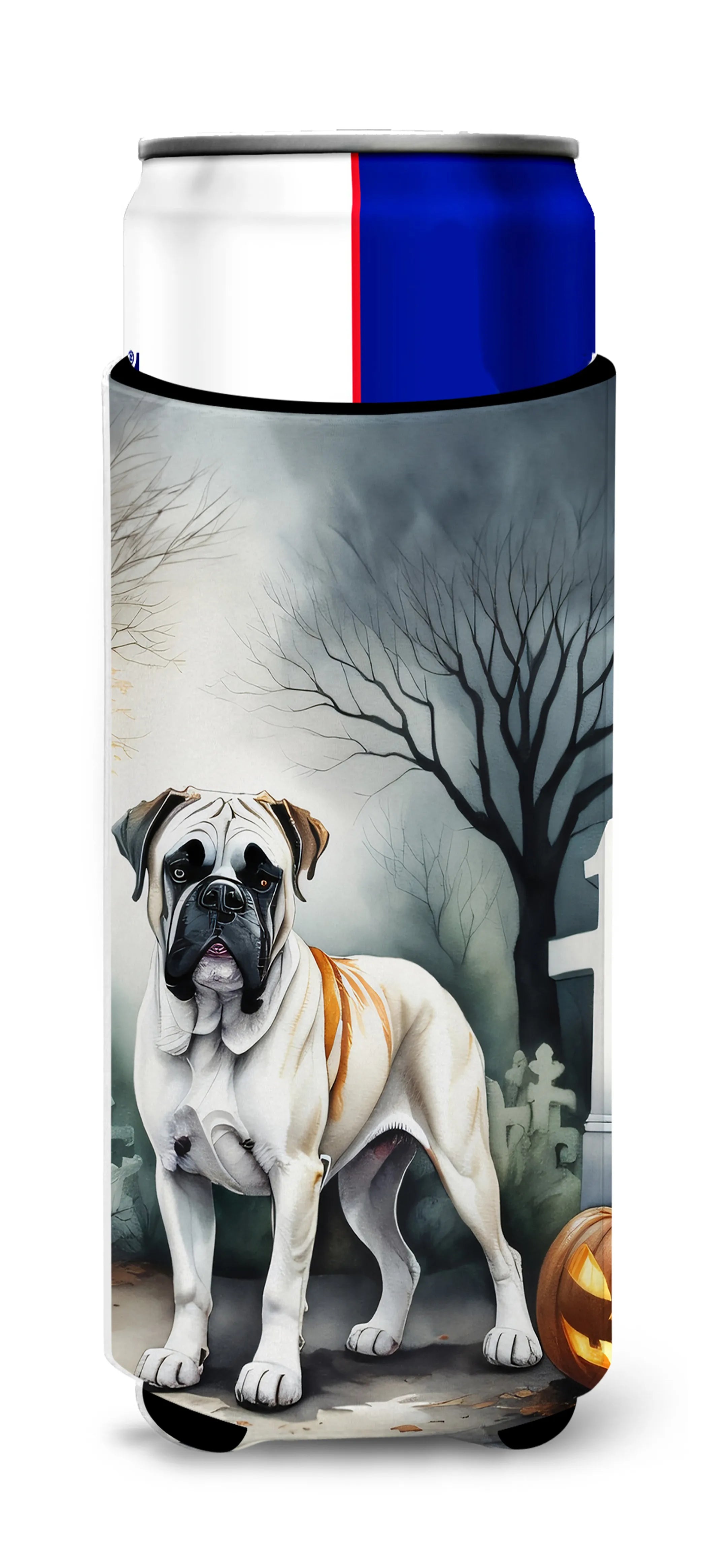 Spooky Halloween Hugger for Ultra Slim Cans - Size: SLIM CAN | Pack Of: 1 | Collection name: Spooky halloween