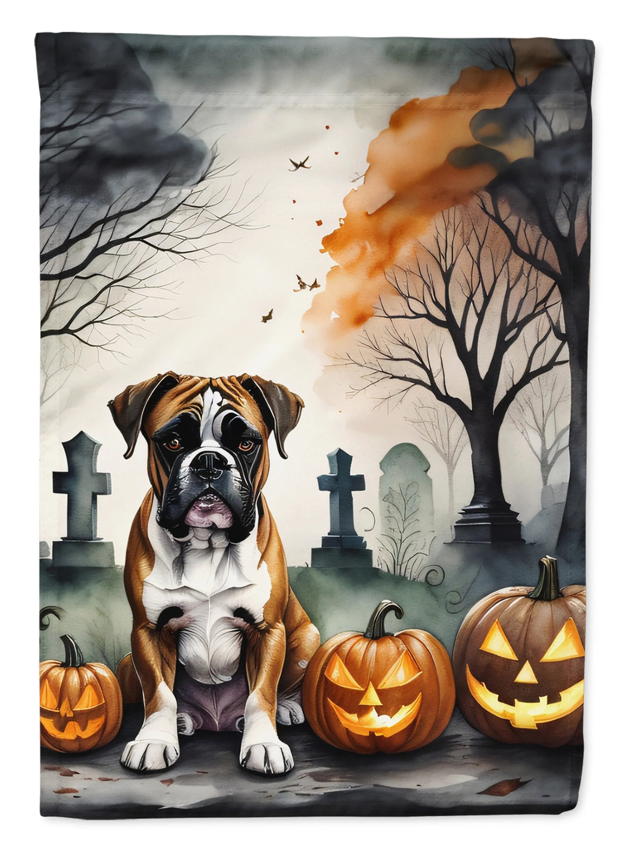 Spooky Halloween Decorative Flag - Pack Of: 1 | Collection name: Spooky halloween