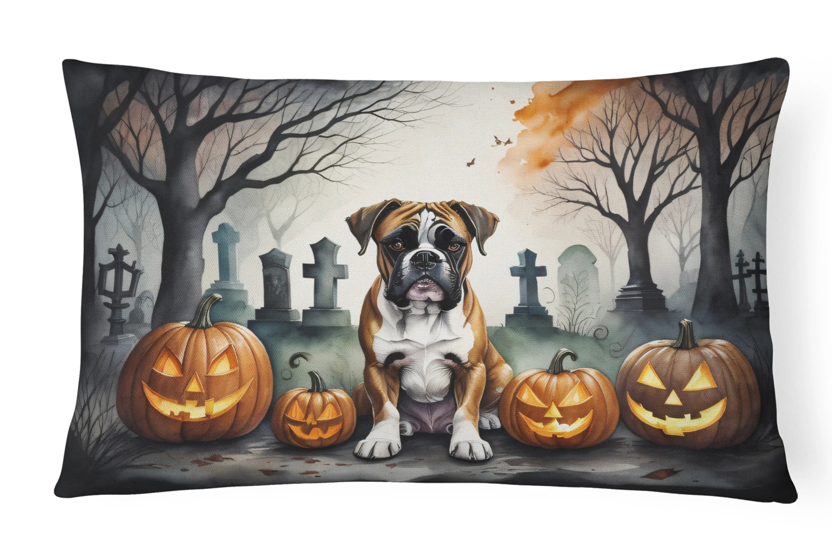 Spooky Halloween Throw Pillow - Pack Of: 1 | Collection name: Spooky halloween