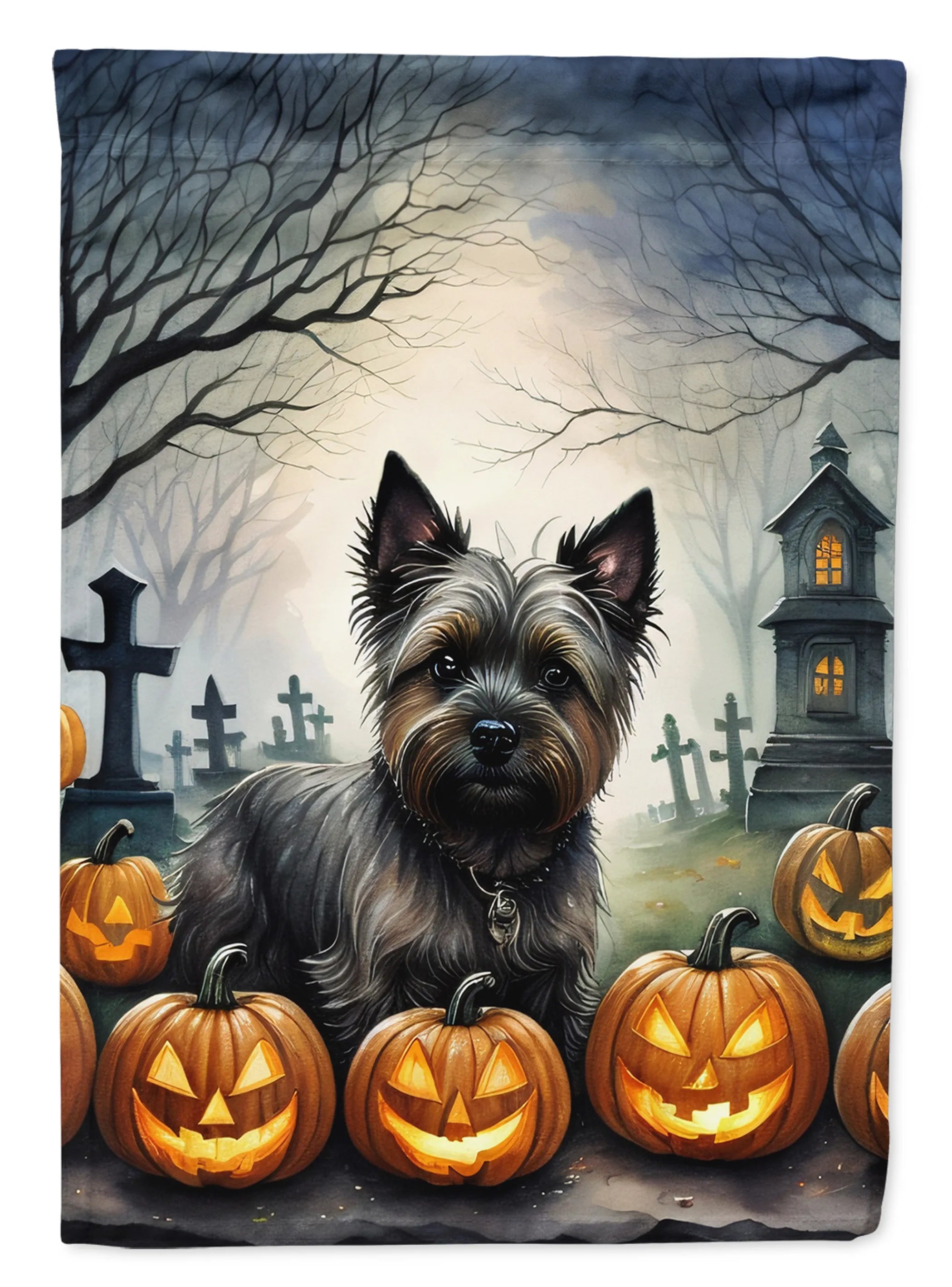 Spooky Halloween Decorative Flag - Pack Of: 1 | Collection name: Spooky halloween