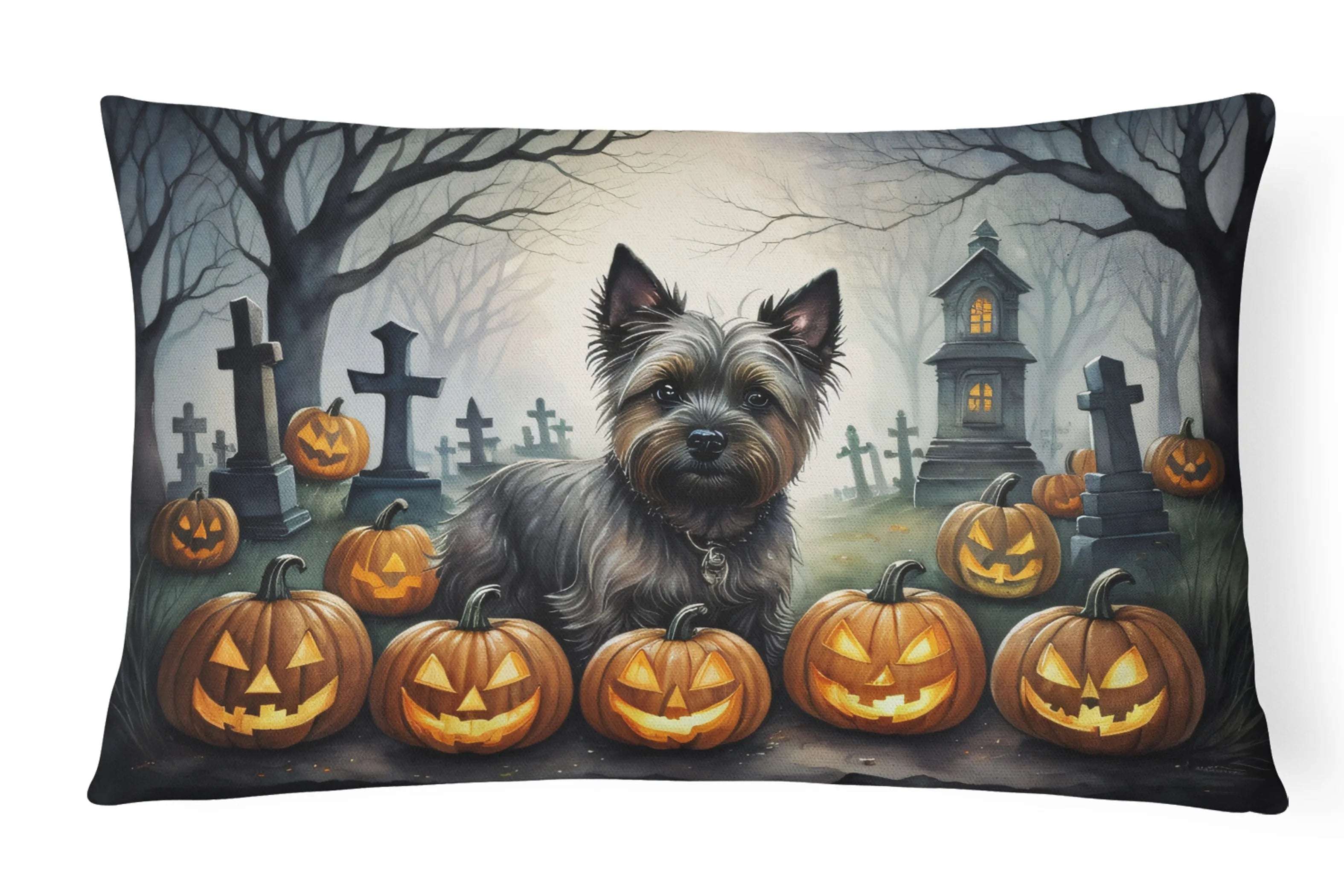 Spooky Halloween Throw Pillow - Pack Of: 1 | Collection name: Spooky halloween
