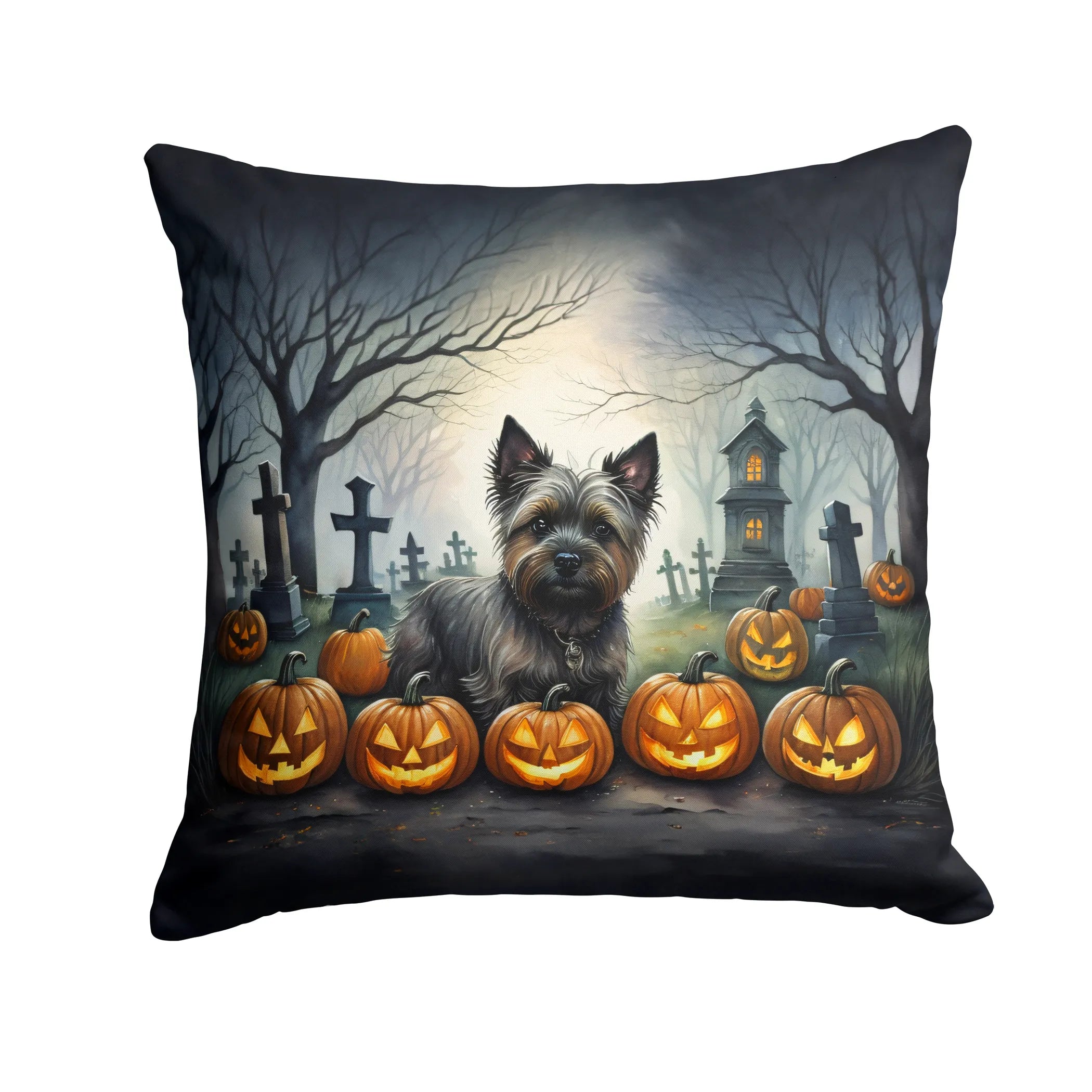 Spooky Halloween Throw Pillow - Pack Of: 1 | Collection name: Spooky halloween