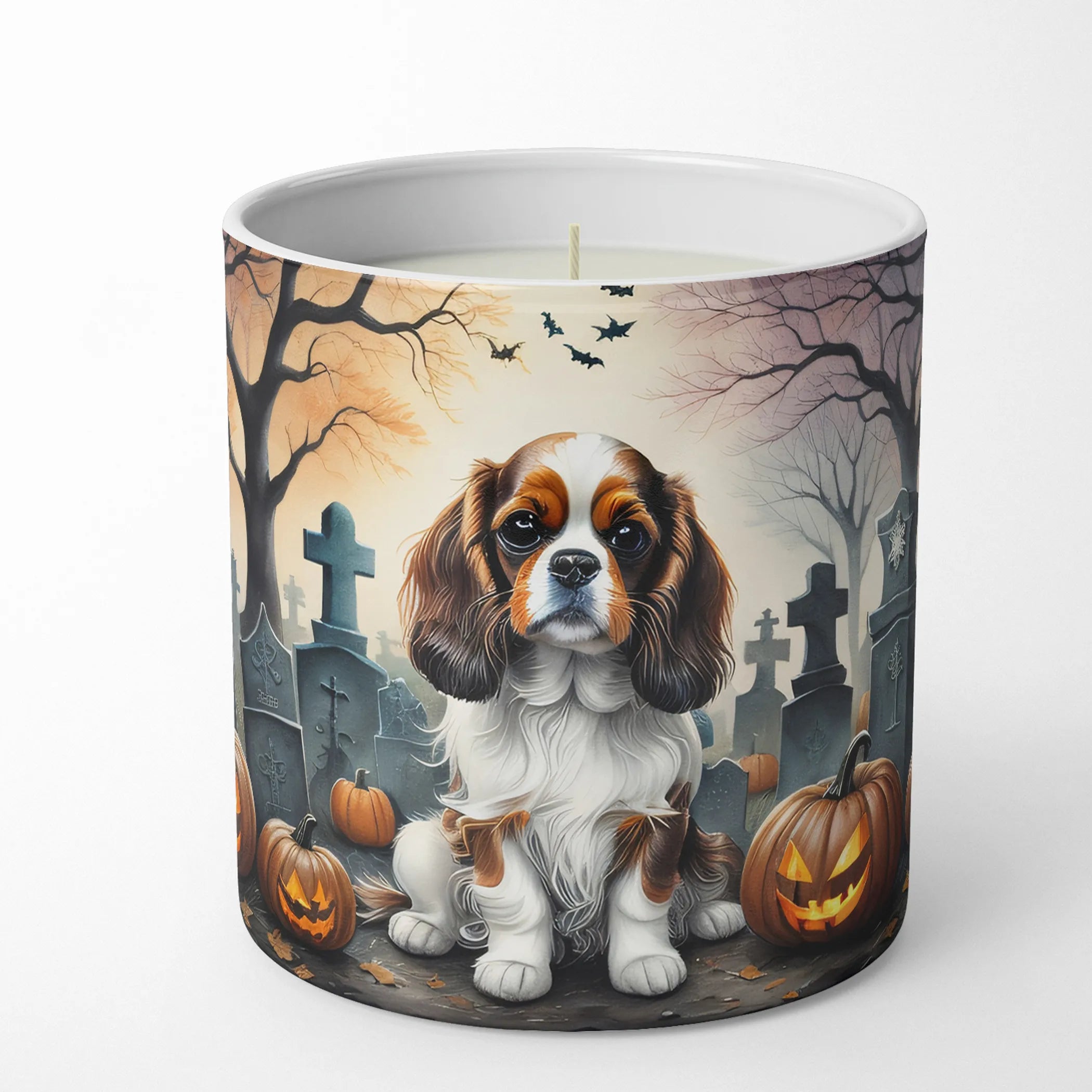 Spooky Halloween Decorative Soy Candle - Size: 10 OZ | Pack Of: 1 | Collection name: Spooky halloween