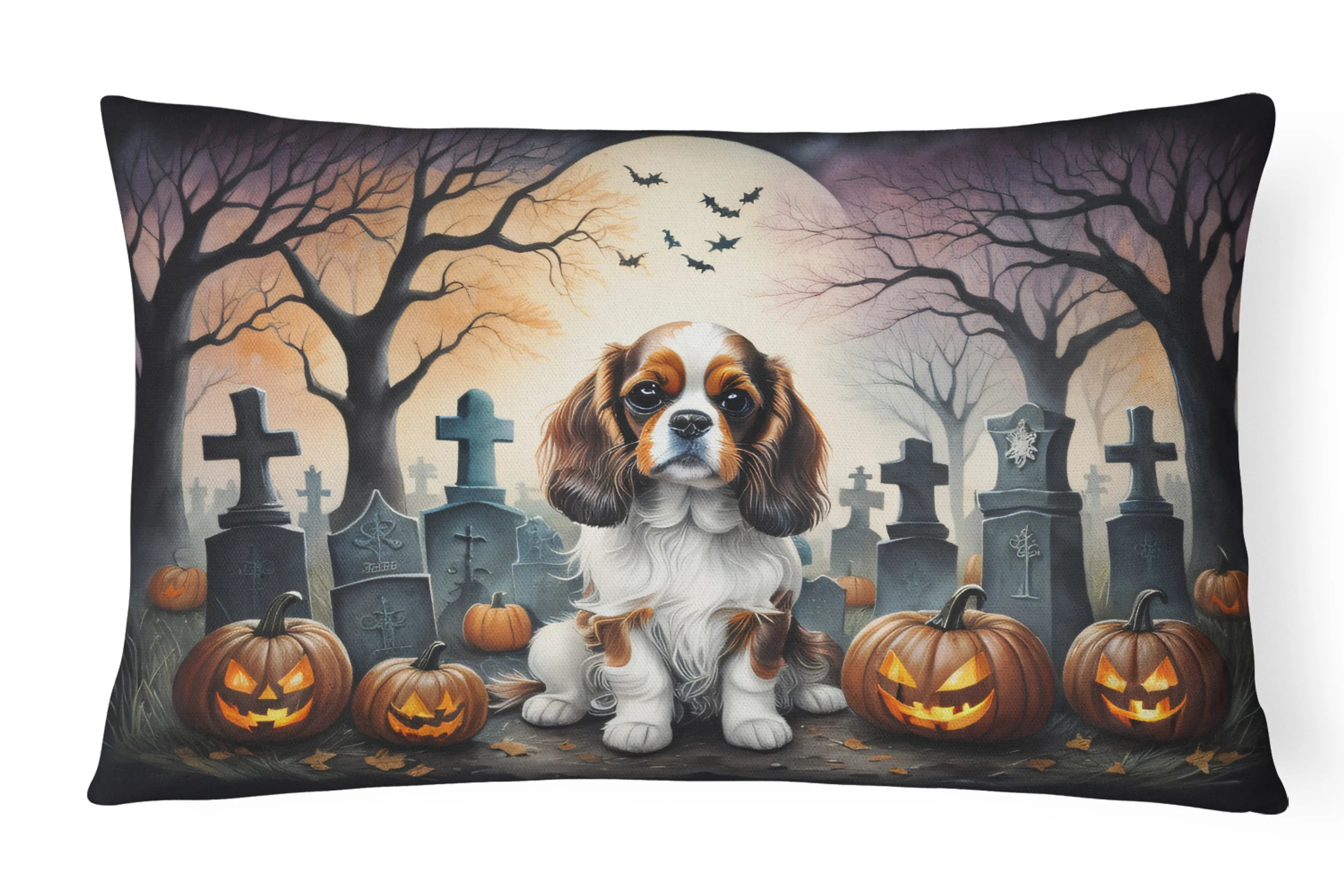 Spooky Halloween Throw Pillow - Pack Of: 1 | Collection name: Spooky halloween