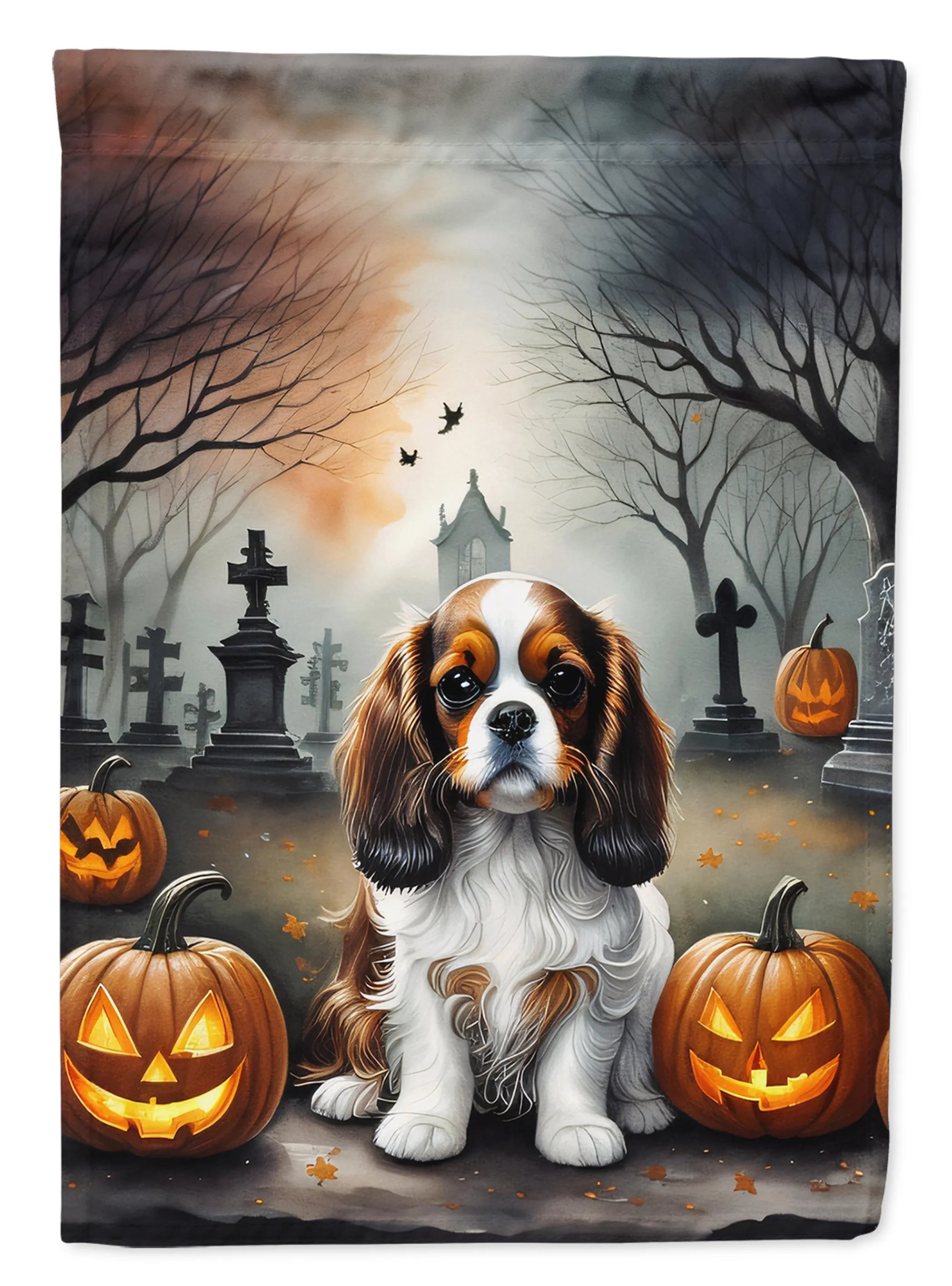 Spooky Halloween Decorative Flag - Pack Of: 1 | Collection name: Spooky halloween