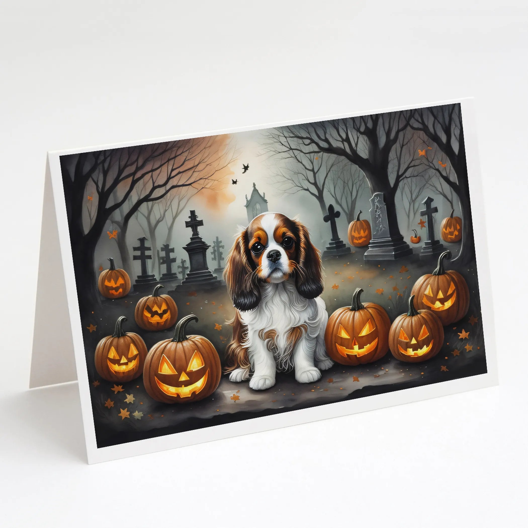 Spooky Halloween Greeting Cards  - Size: 5X7 | Pack Of: 8 | Collection name: Spooky halloween