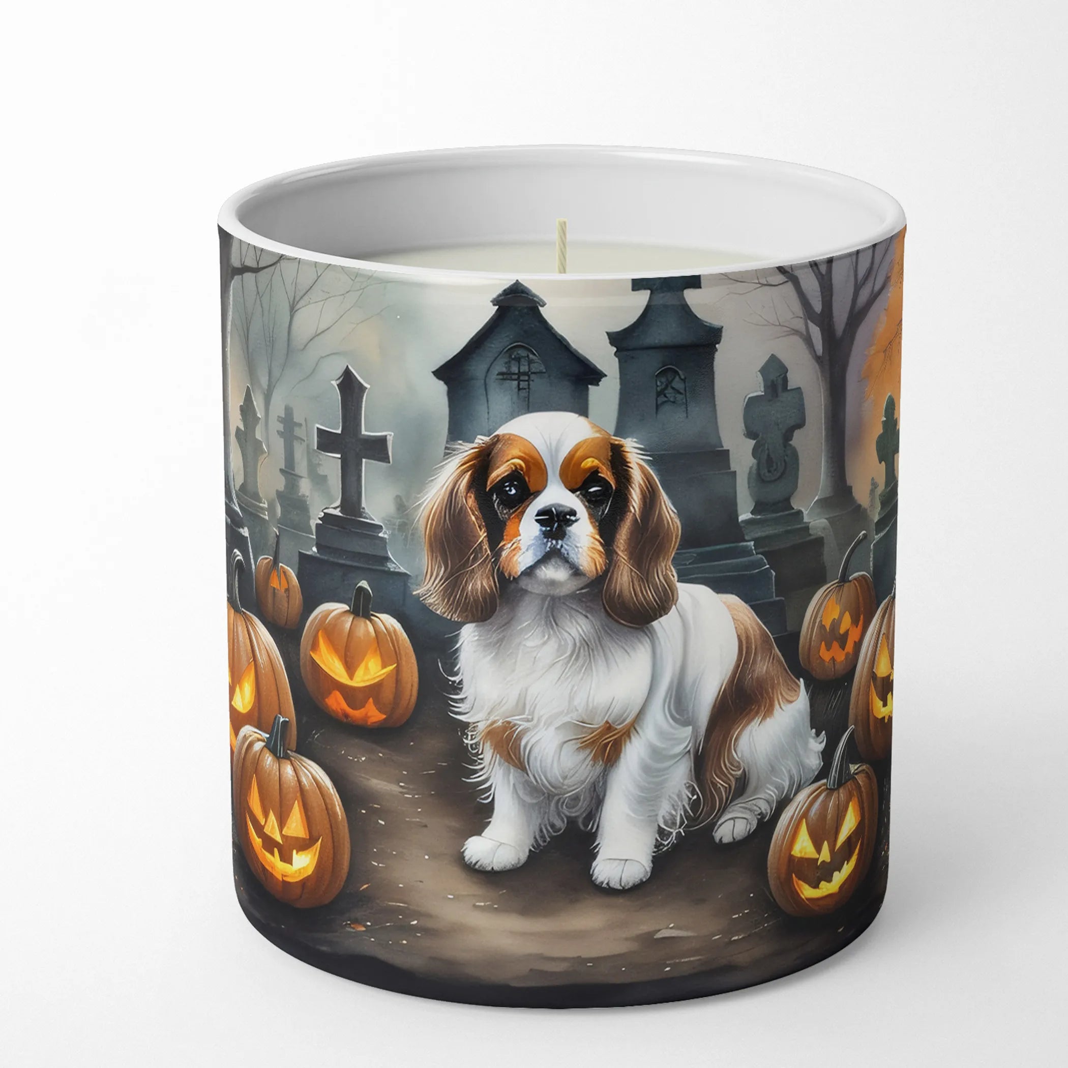 Spooky Halloween Decorative Soy Candle - Size: 10 OZ | Pack Of: 1 | Collection name: Spooky halloween