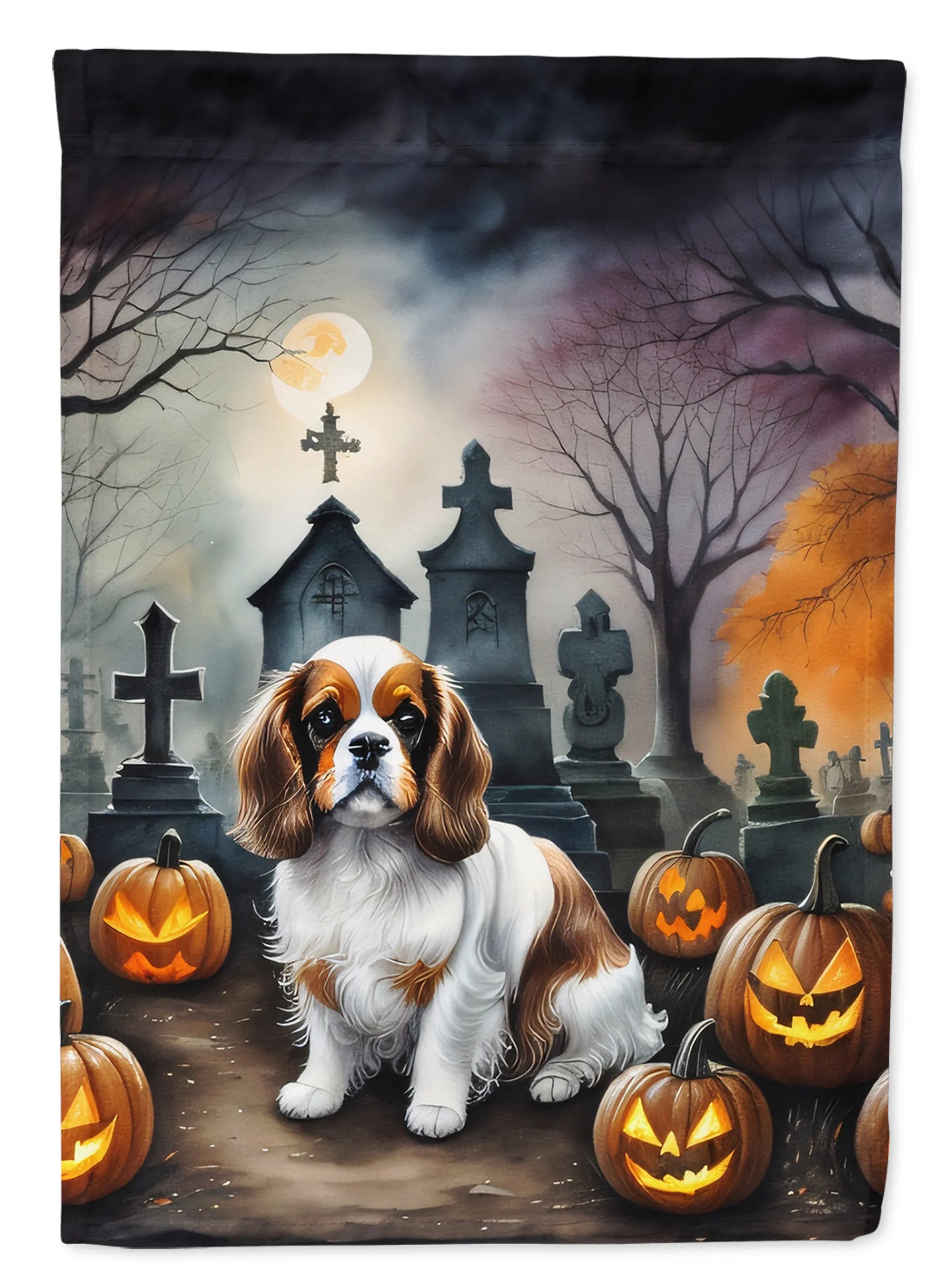 Spooky Halloween Decorative Flag - Pack Of: 1 | Collection name: Spooky halloween