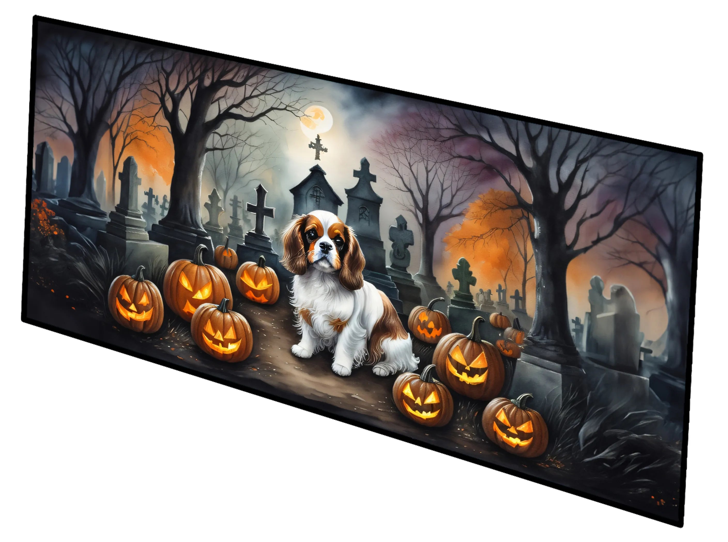 Spooky Halloween Runner Mat 28x58 - Size: 28HX58W | Pack Of: 1 | Collection name: Spooky halloween
