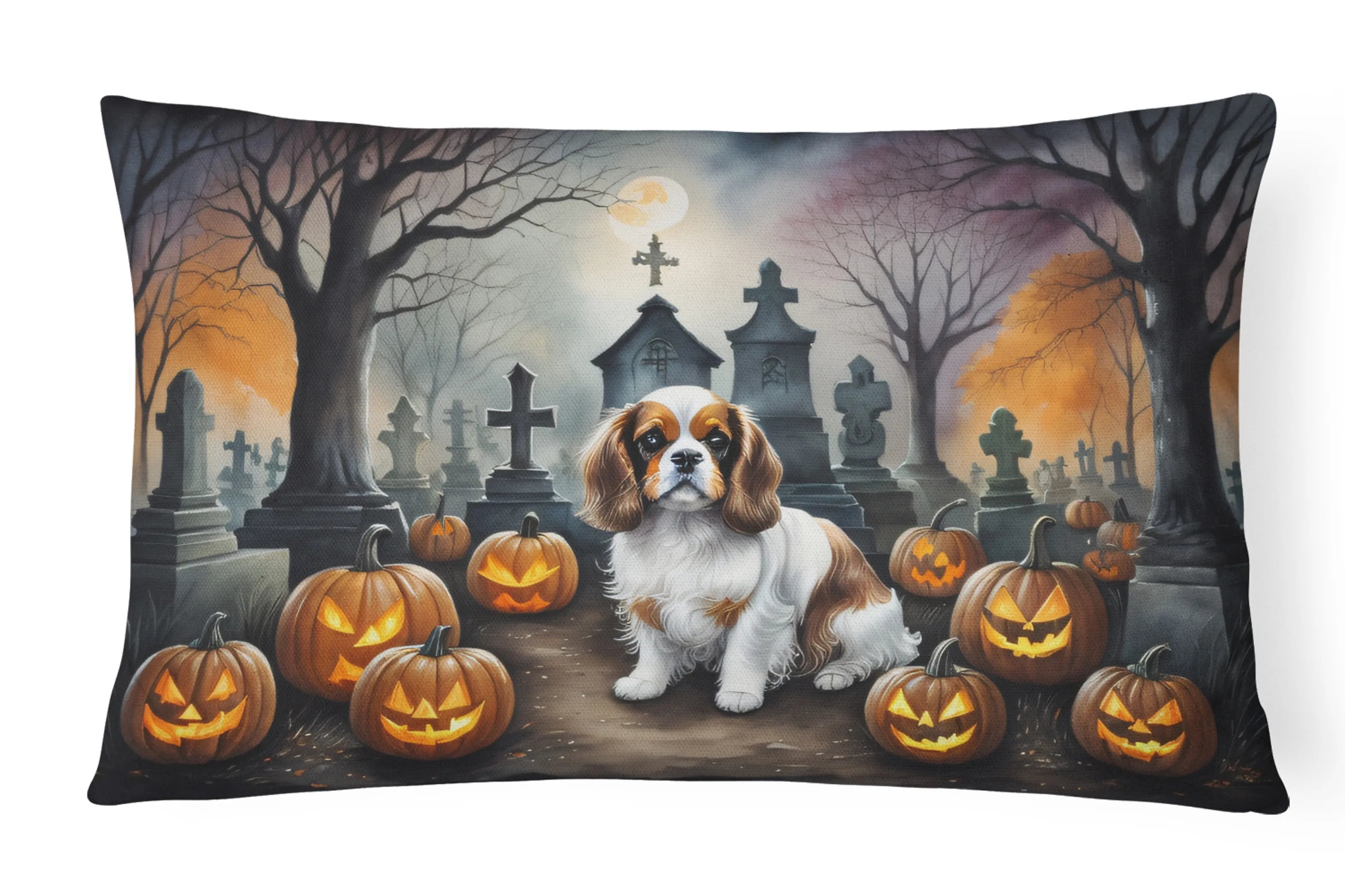 Spooky Halloween Throw Pillow - Pack Of: 1 | Collection name: Spooky halloween