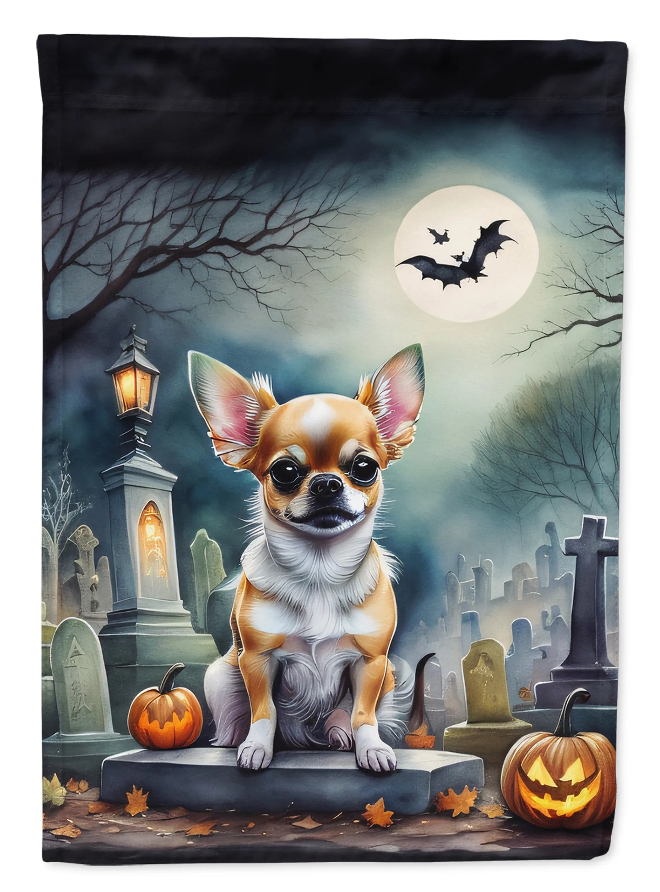 Spooky Halloween Decorative Flag - Pack Of: 1 | Collection name: Spooky halloween