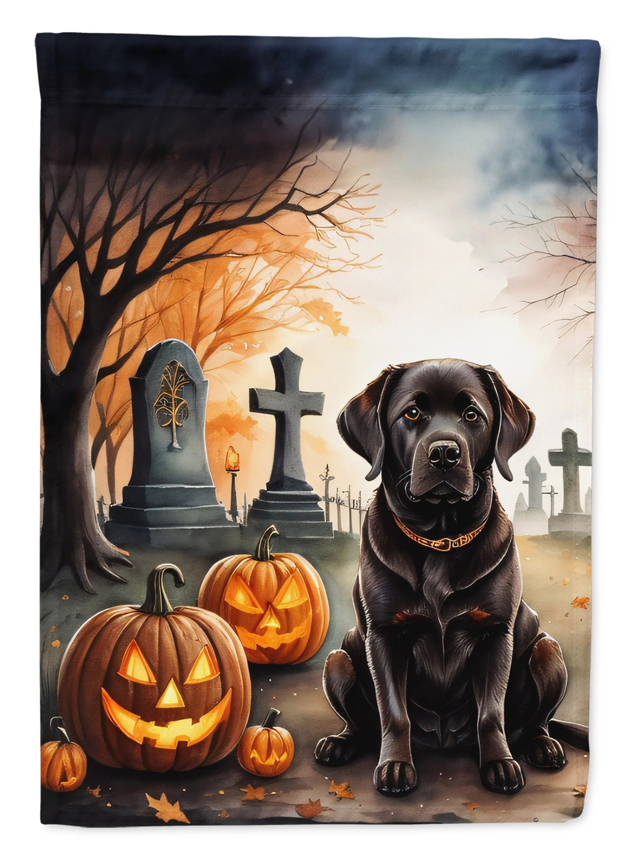 Spooky Halloween Decorative Flag - Pack Of: 1 | Collection name: Spooky halloween