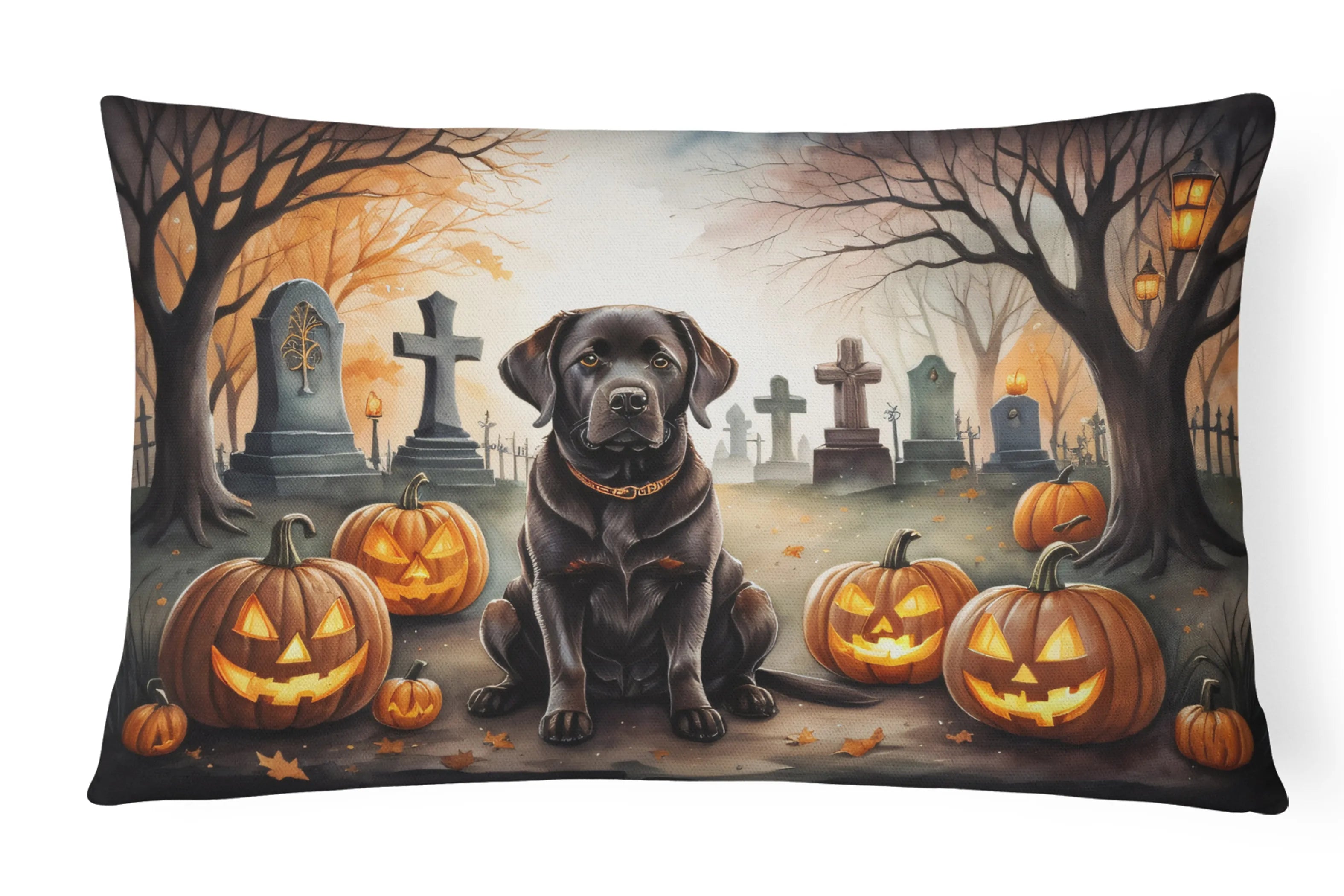Spooky Halloween Throw Pillow - Pack Of: 1 | Collection name: Spooky halloween