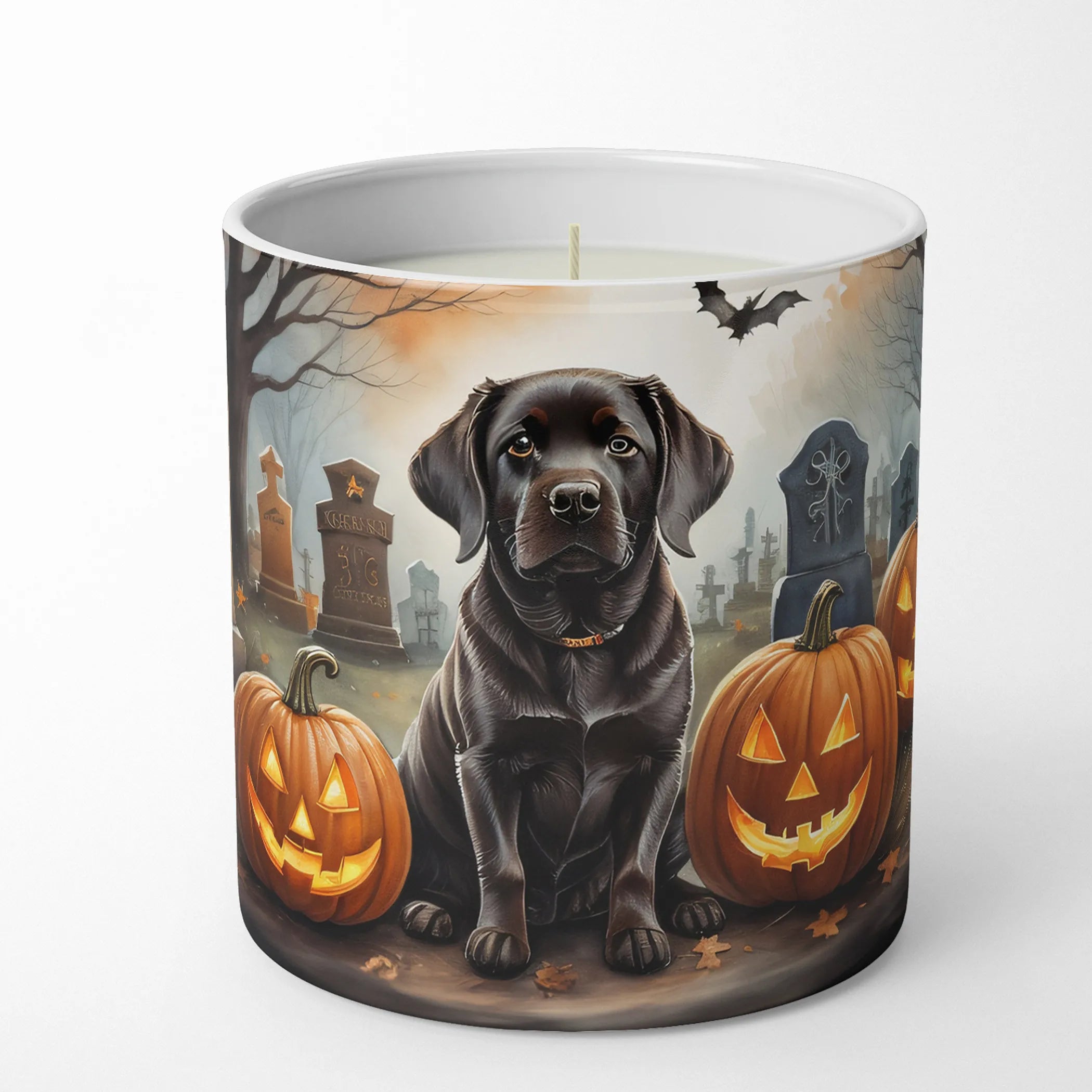 Spooky Halloween Decorative Soy Candle - Size: 10 OZ | Pack Of: 1 | Collection name: Spooky halloween