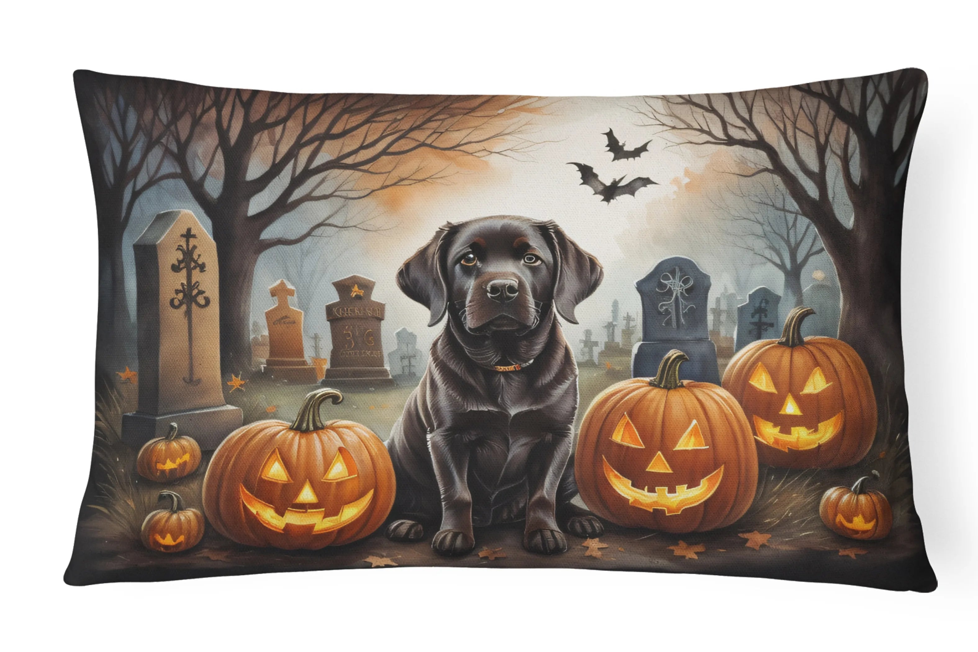 Spooky Halloween Throw Pillow - Pack Of: 1 | Collection name: Spooky halloween