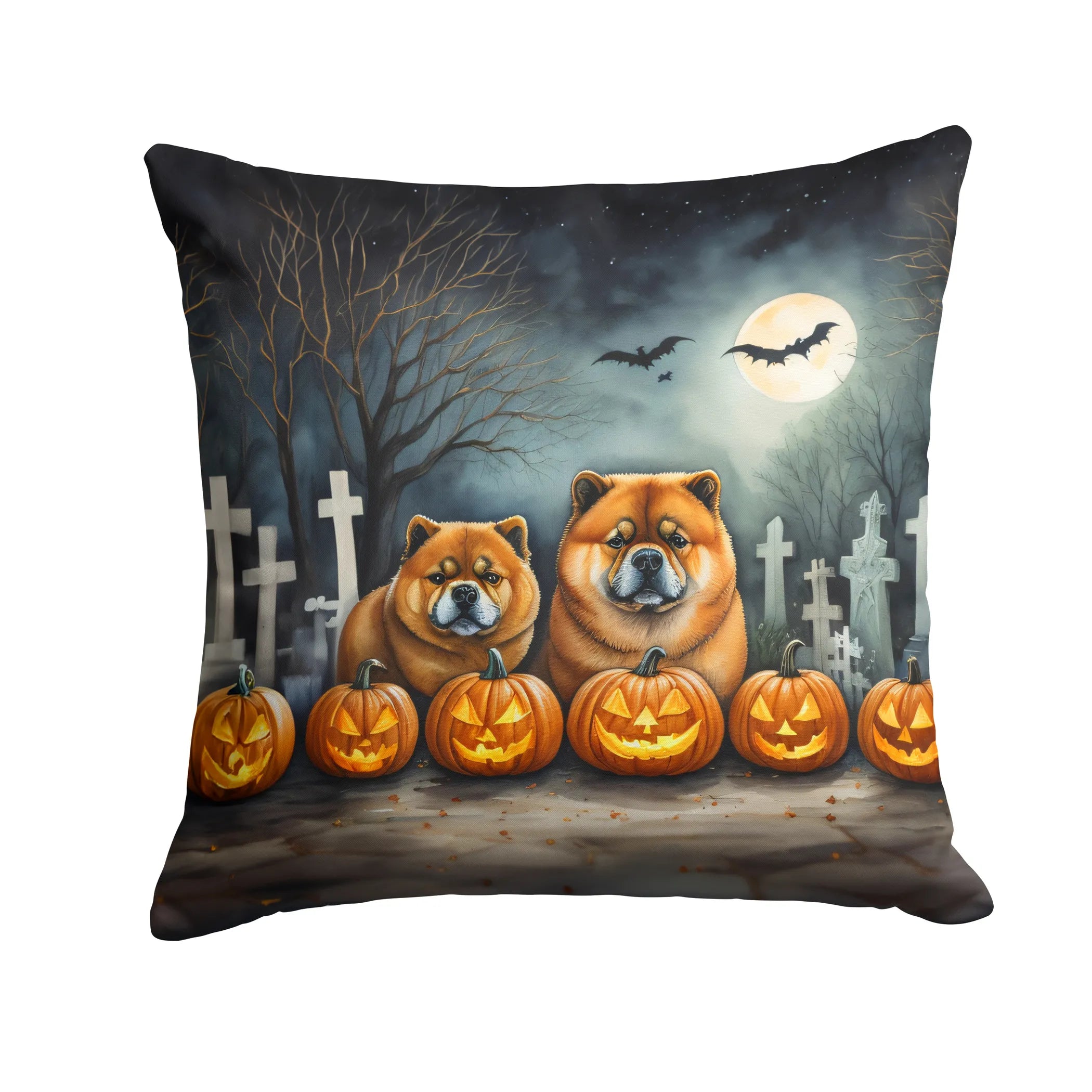 Spooky Halloween Throw Pillow - Pack Of: 1 | Collection name: Spooky halloween