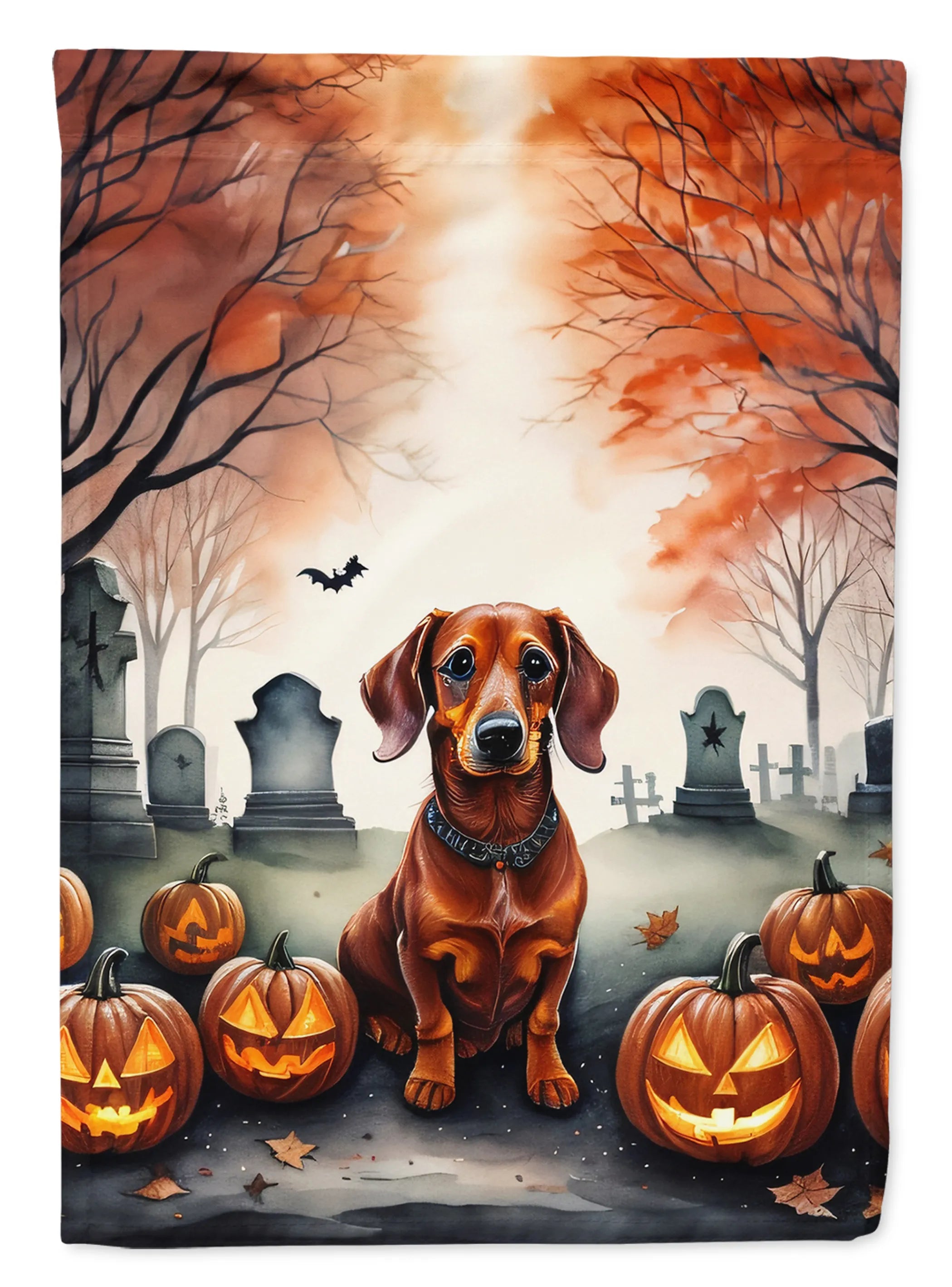 Spooky Halloween Decorative Flag - Pack Of: 1 | Collection name: Spooky halloween