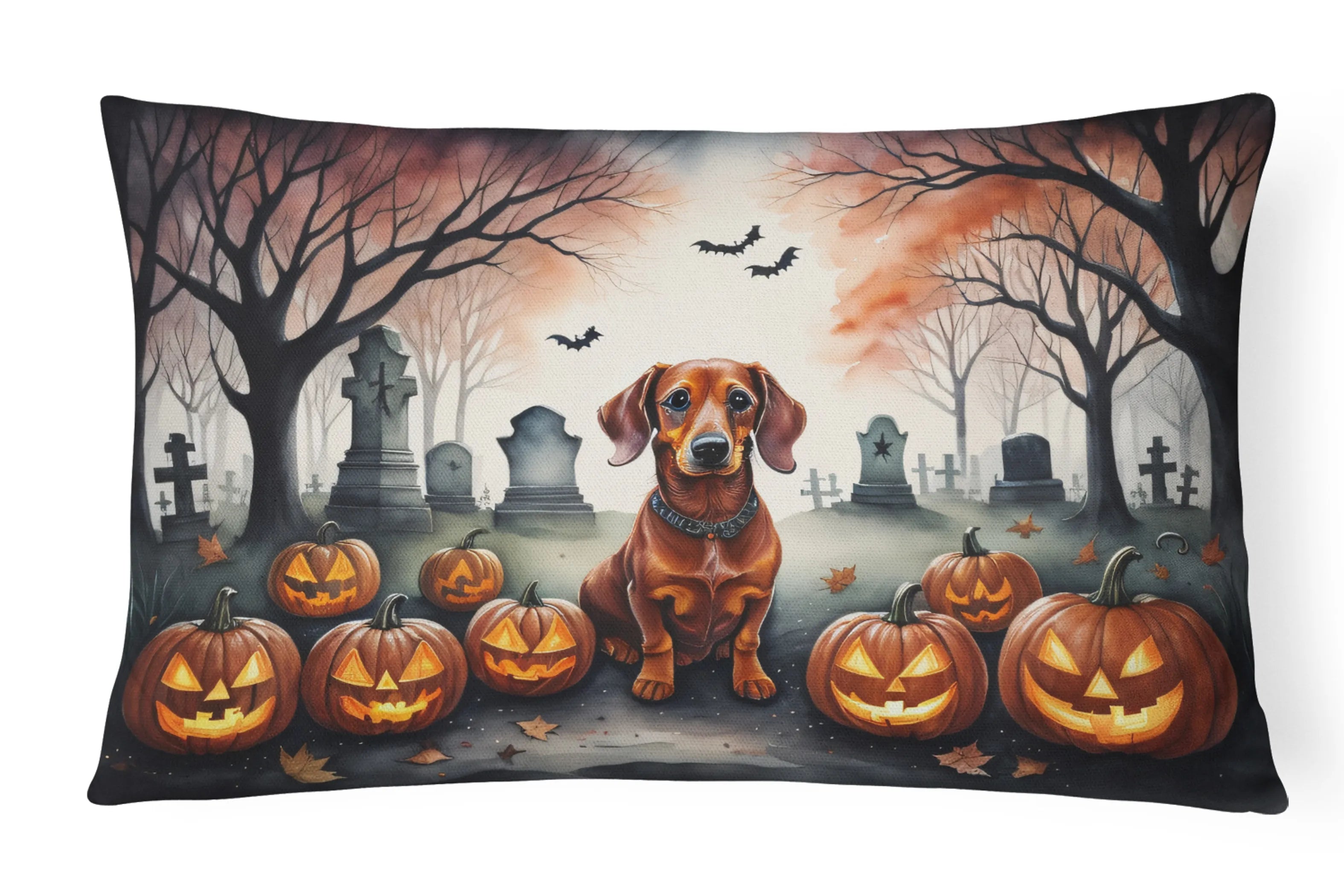 Spooky Halloween Throw Pillow - Pack Of: 1 | Collection name: Spooky halloween