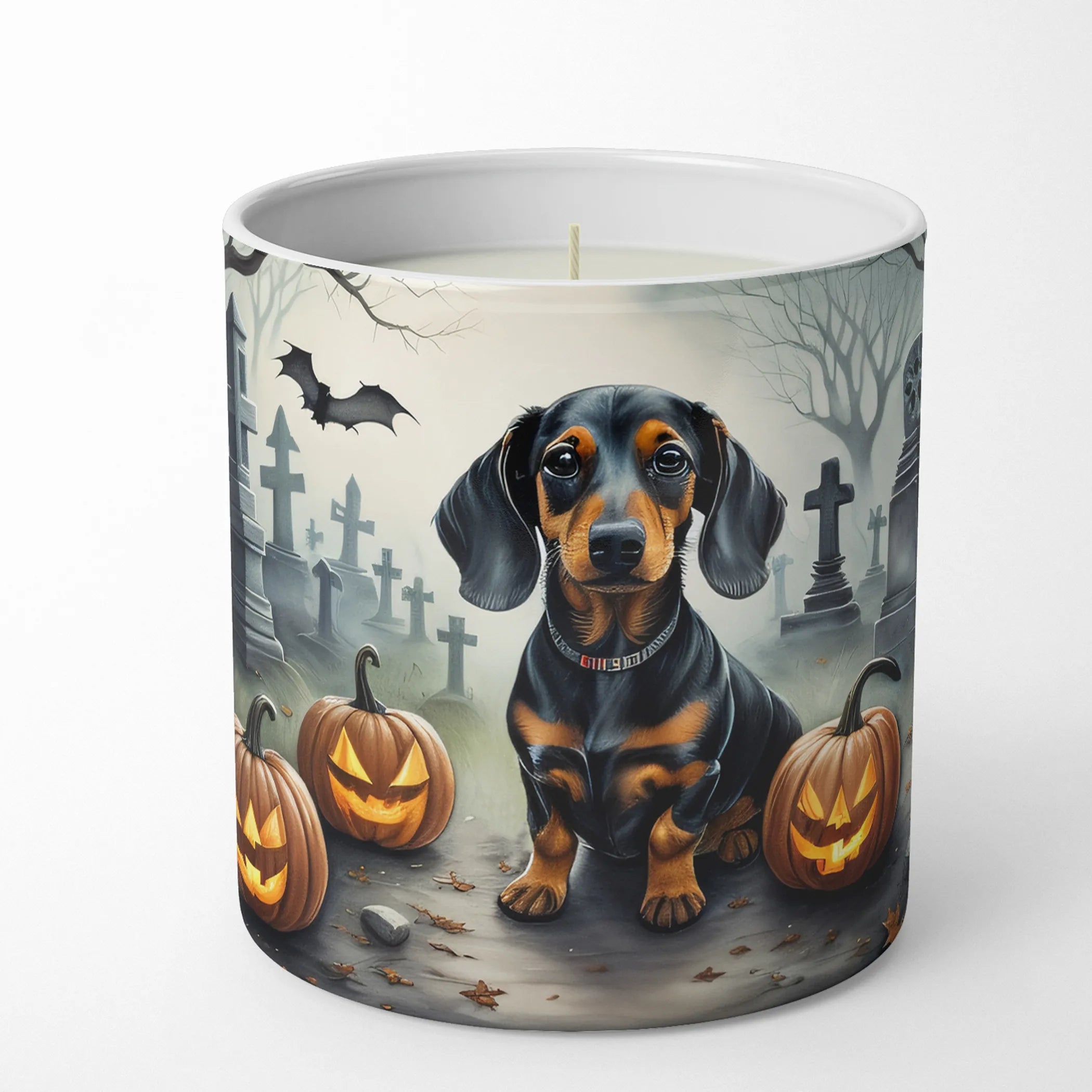 Spooky Halloween Decorative Soy Candle - Size: 10 OZ | Pack Of: 1 | Collection name: Spooky halloween