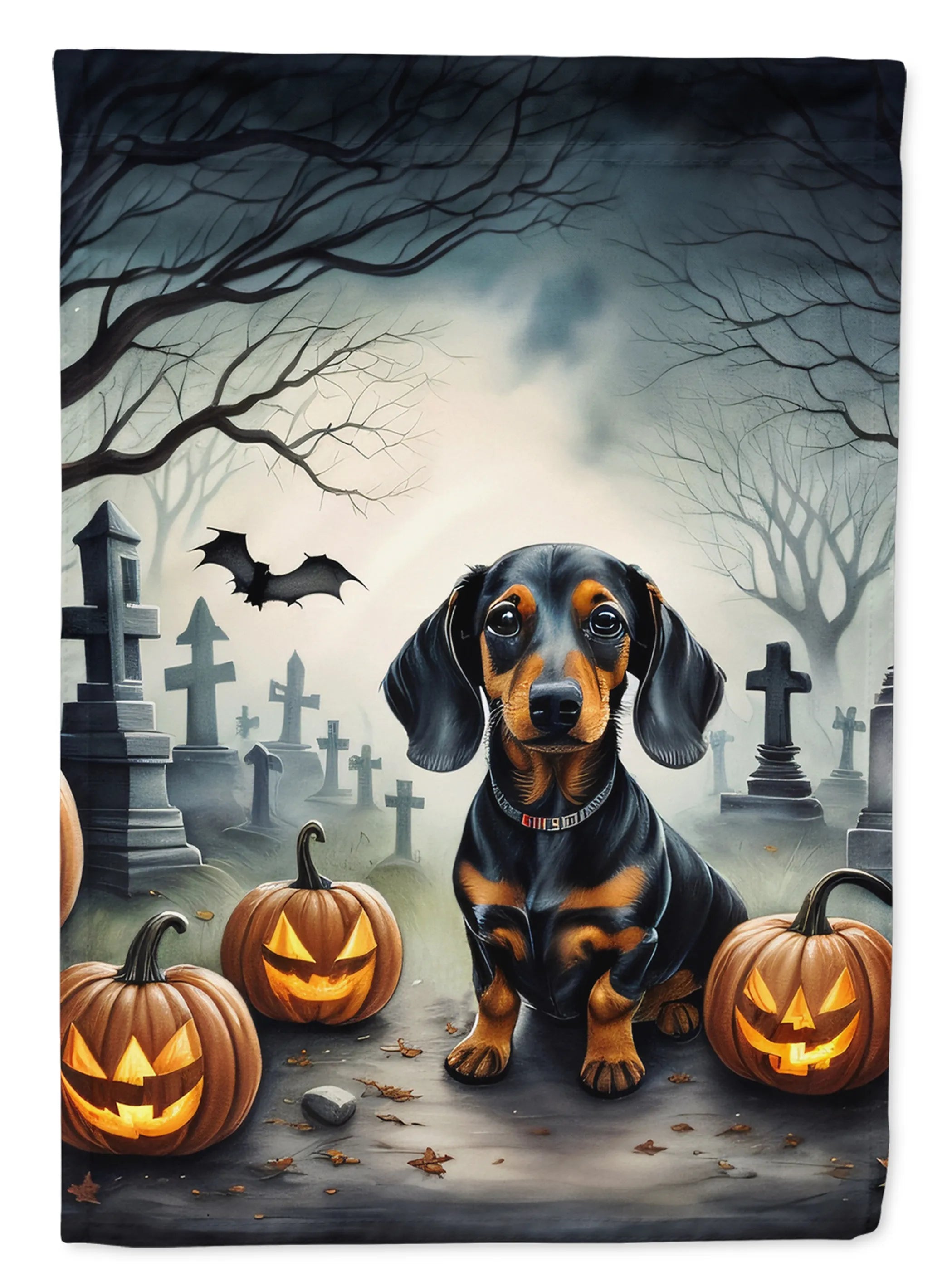 Spooky Halloween Decorative Flag - Pack Of: 1 | Collection name: Spooky halloween