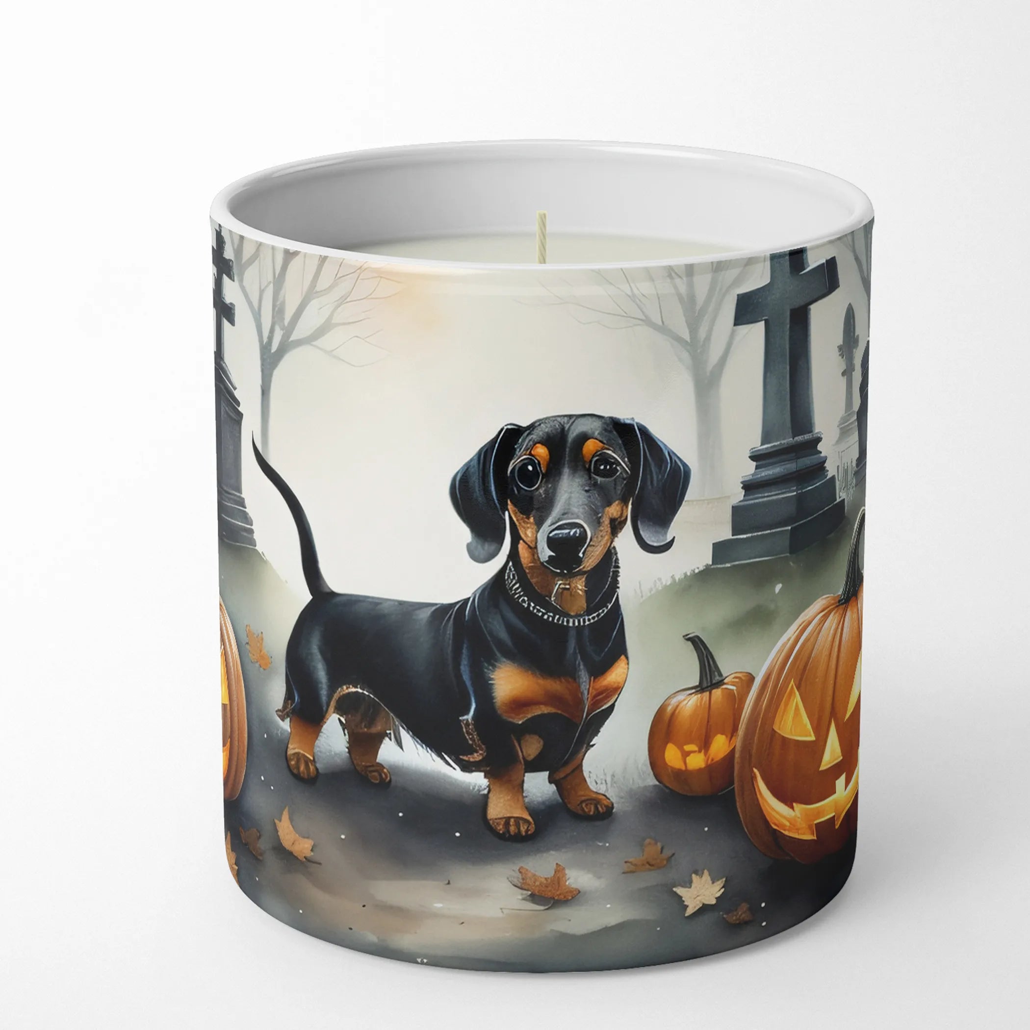 Spooky Halloween Decorative Soy Candle - Size: 10 OZ | Pack Of: 1 | Collection name: Spooky halloween