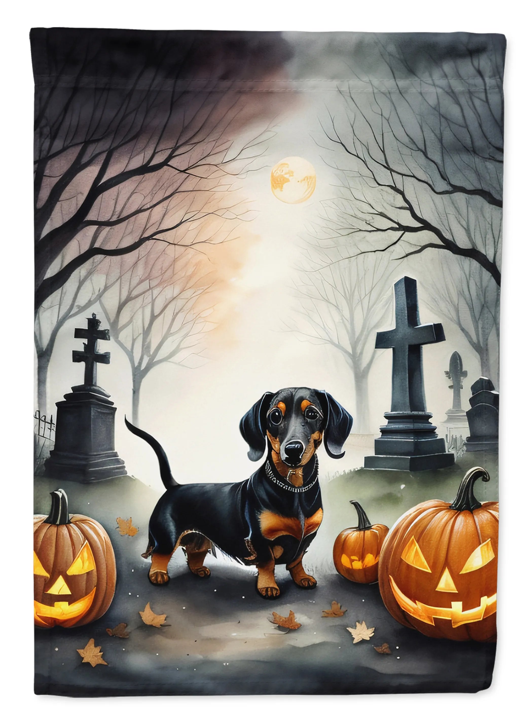 Spooky Halloween Decorative Flag - Pack Of: 1 | Collection name: Spooky halloween