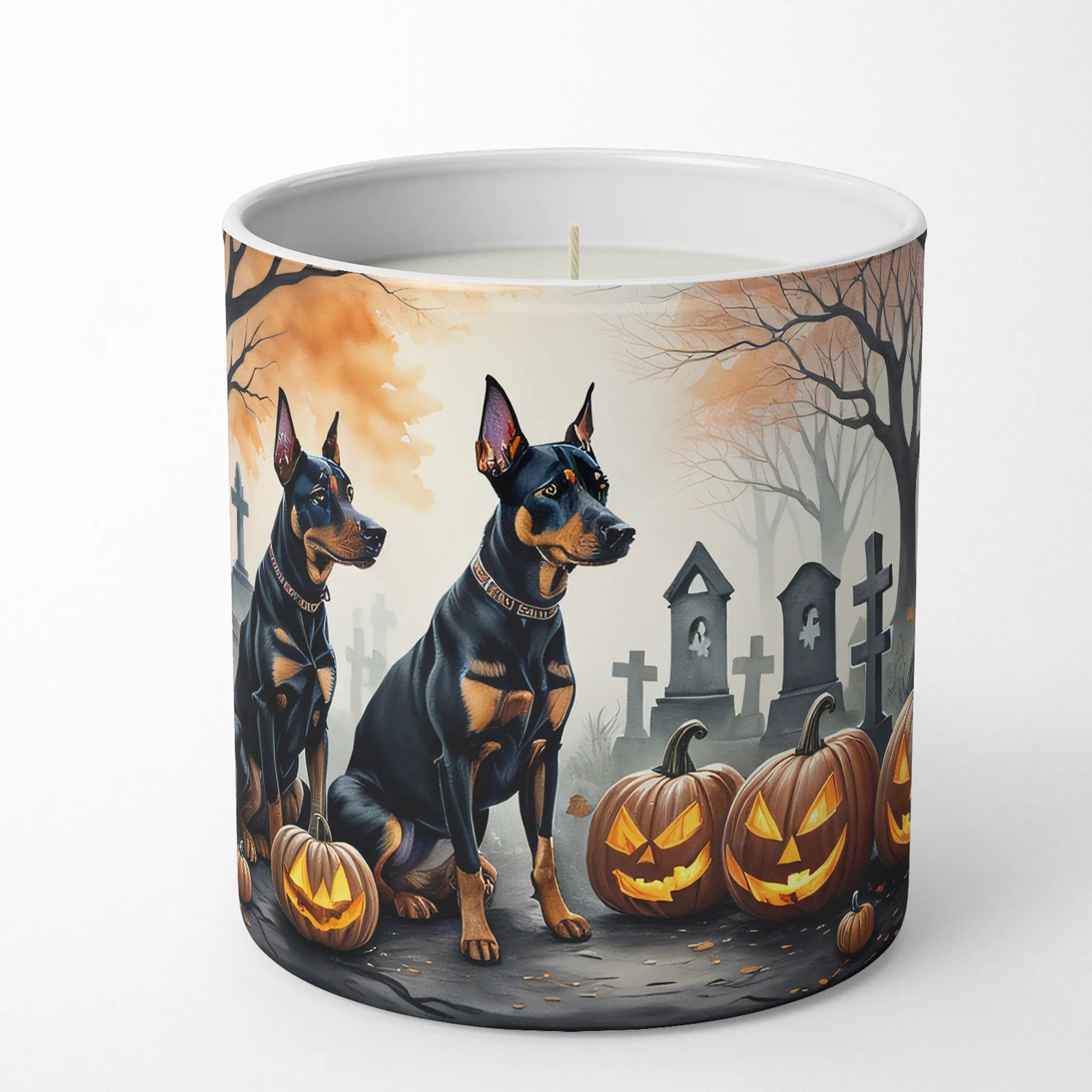 Spooky Halloween Decorative Soy Candle - Size: 10 OZ | Pack Of: 1 | Collection name: Spooky halloween