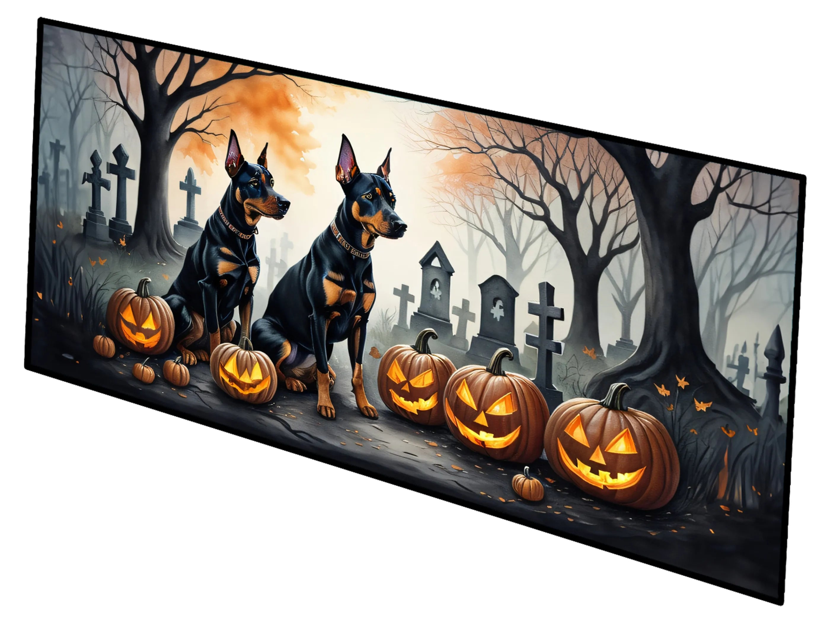 Spooky Halloween Runner Mat 28x58 - Size: 28HX58W | Pack Of: 1 | Collection name: Spooky halloween